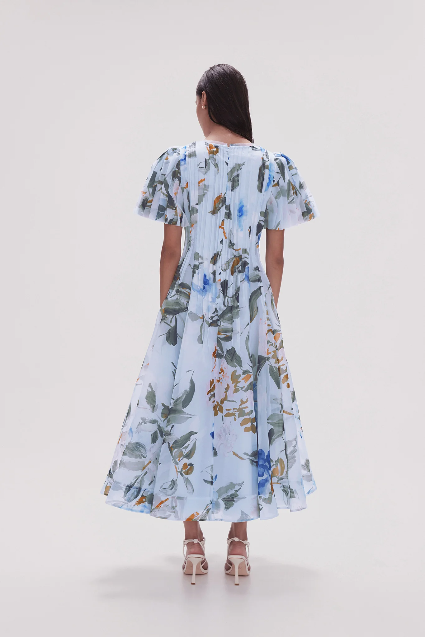 Nova Pleated Midi Dress - Image 5