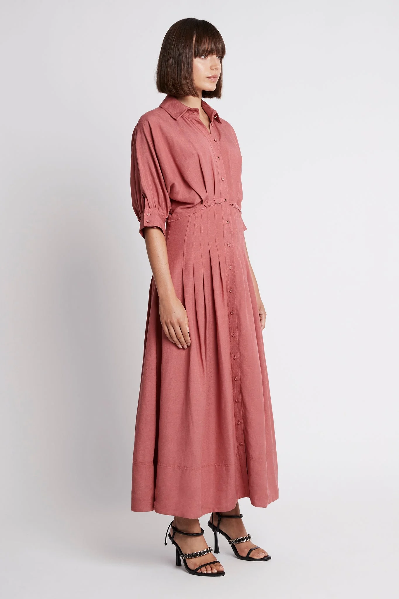 Nova Shirt Midi Dress - Image 4