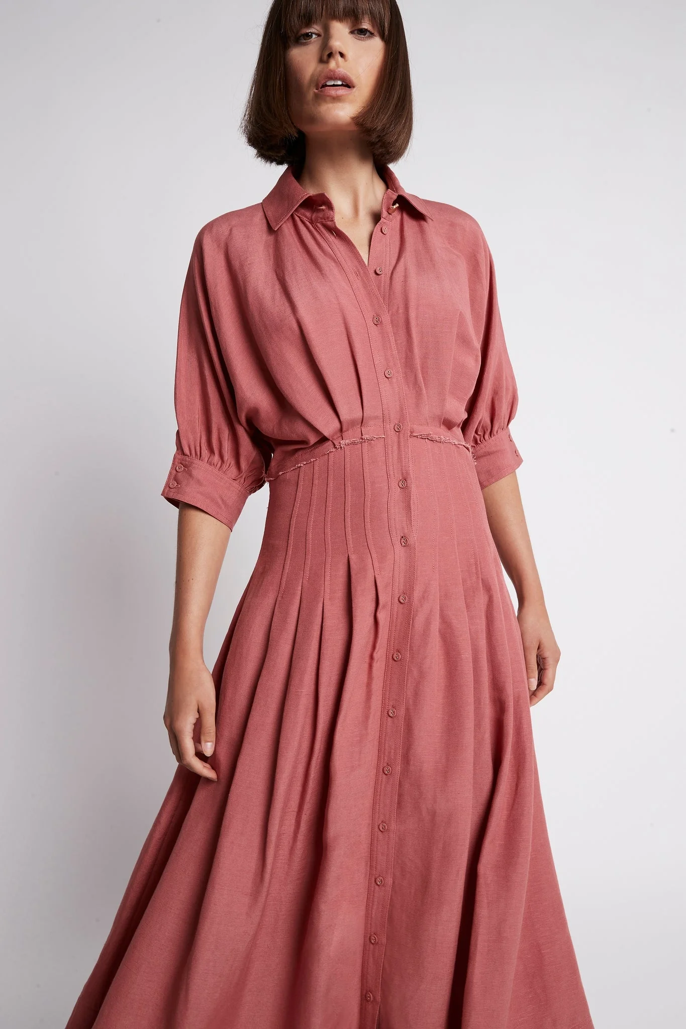 Nova Shirt Midi Dress - Image 5