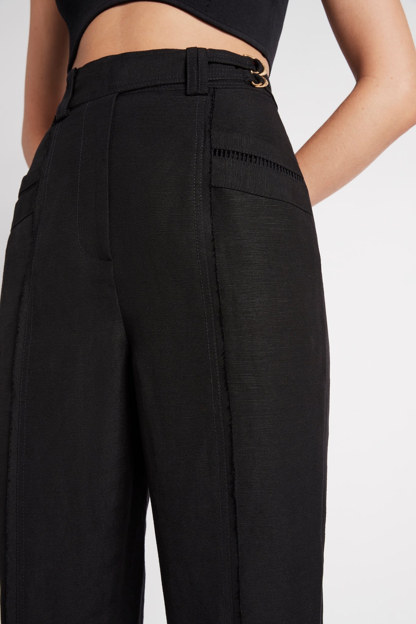 Nova Stepped Hem Pant - Image 4