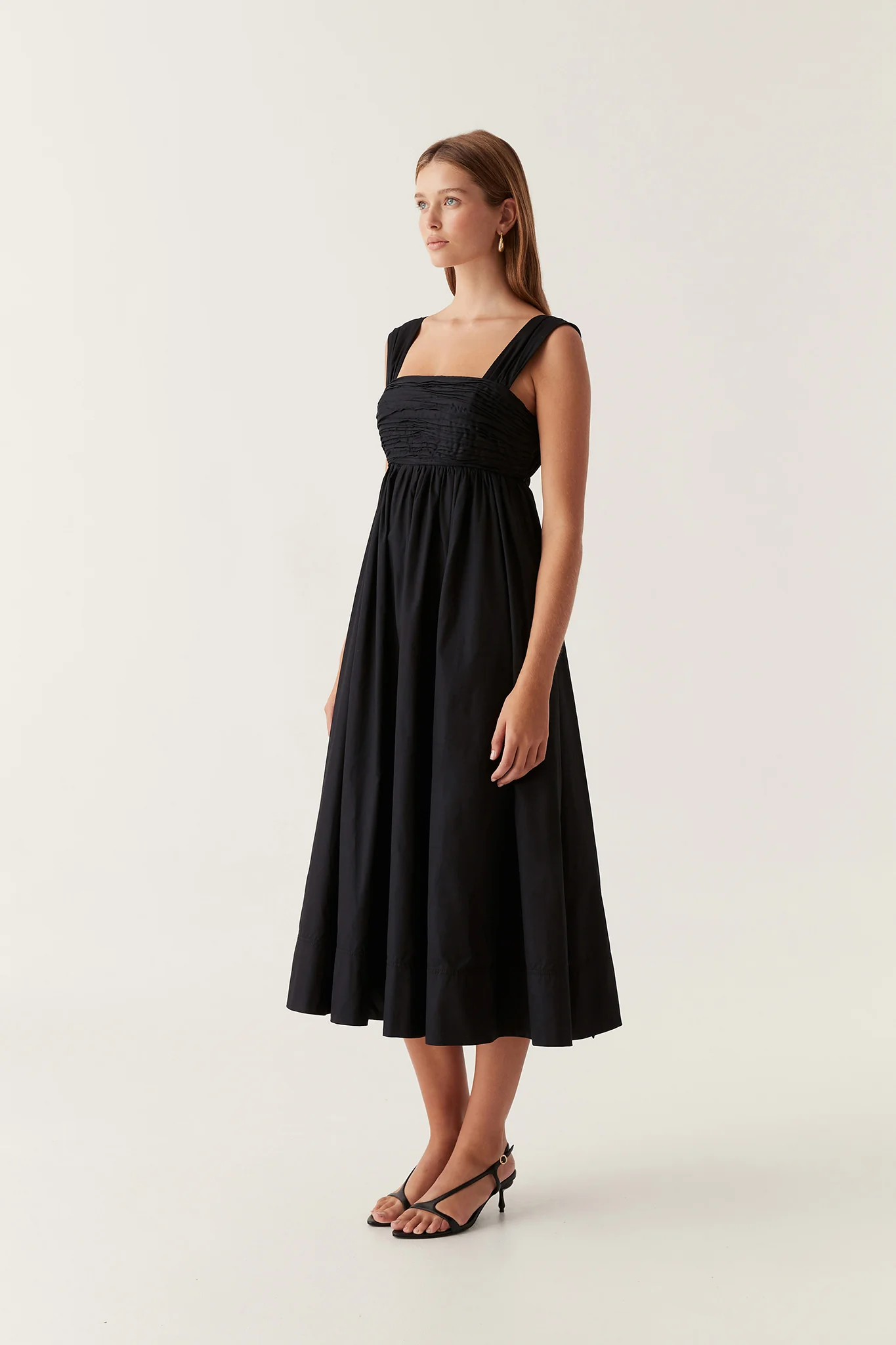 Nova Tie Back Midi Dress - Image 3