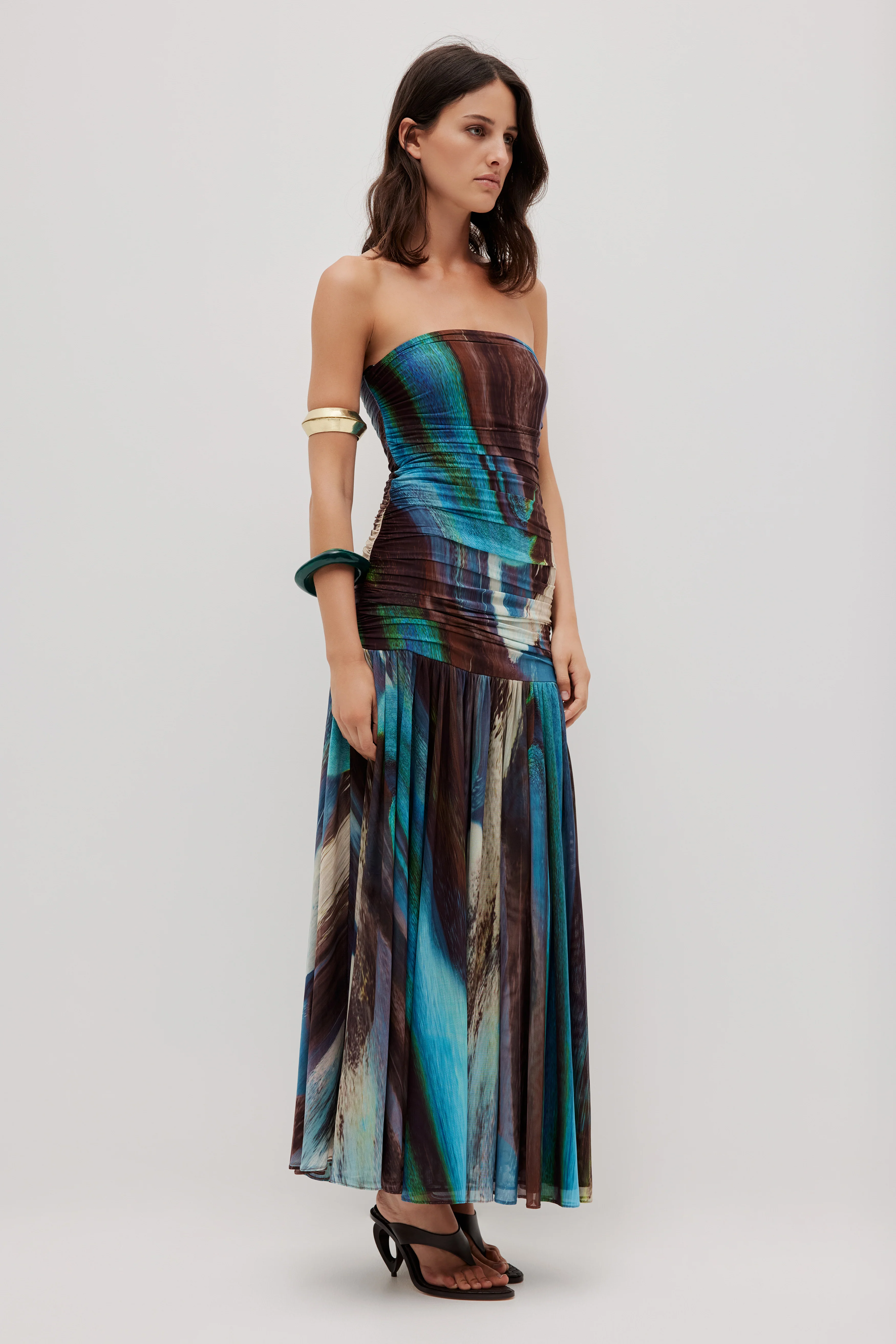 Novae Strapless Maxi Dress - Image 3