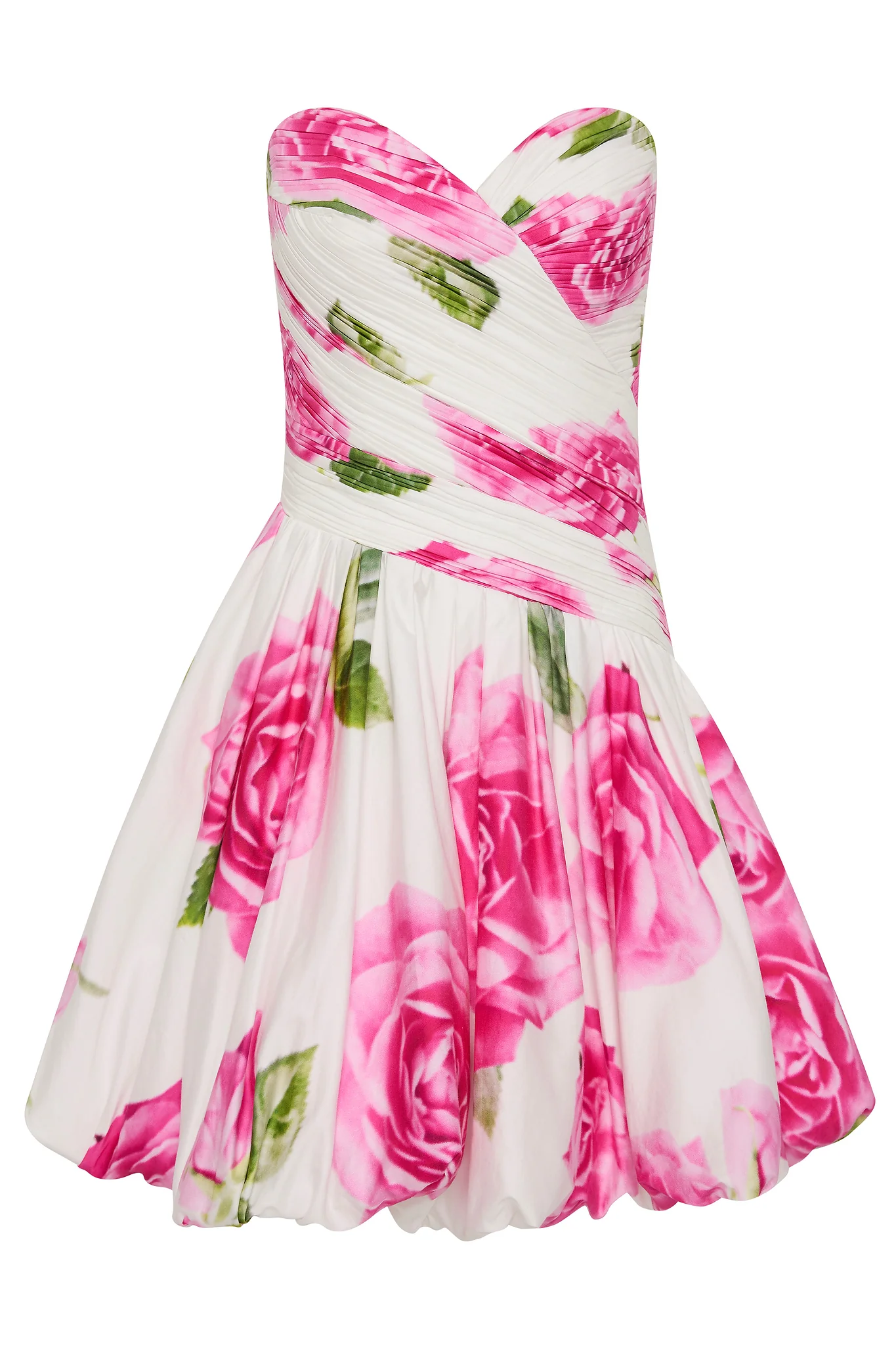 Olea Bubble Hem Mini Dress - Image 2