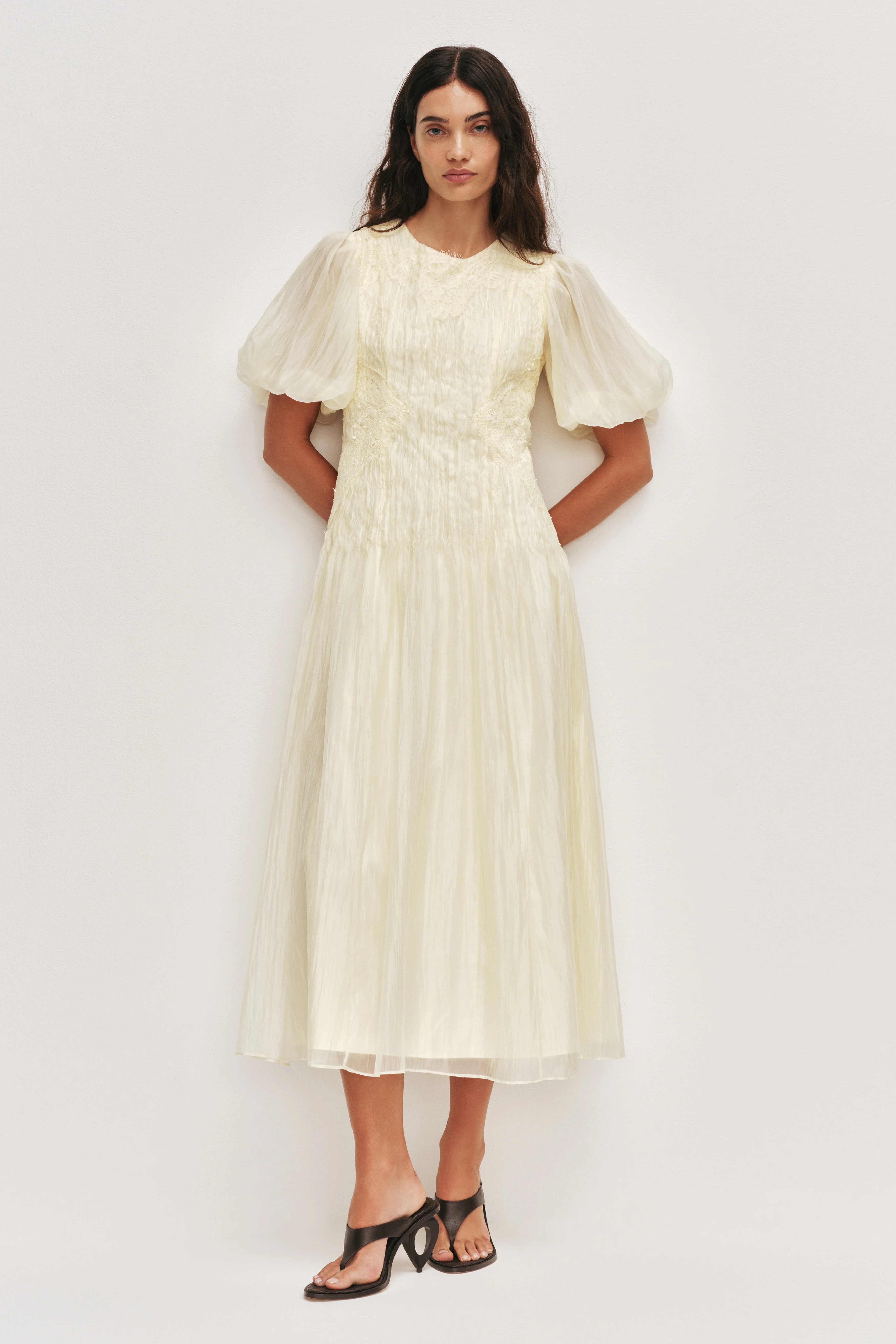Ophelia Lace Midi Dress - Image 4