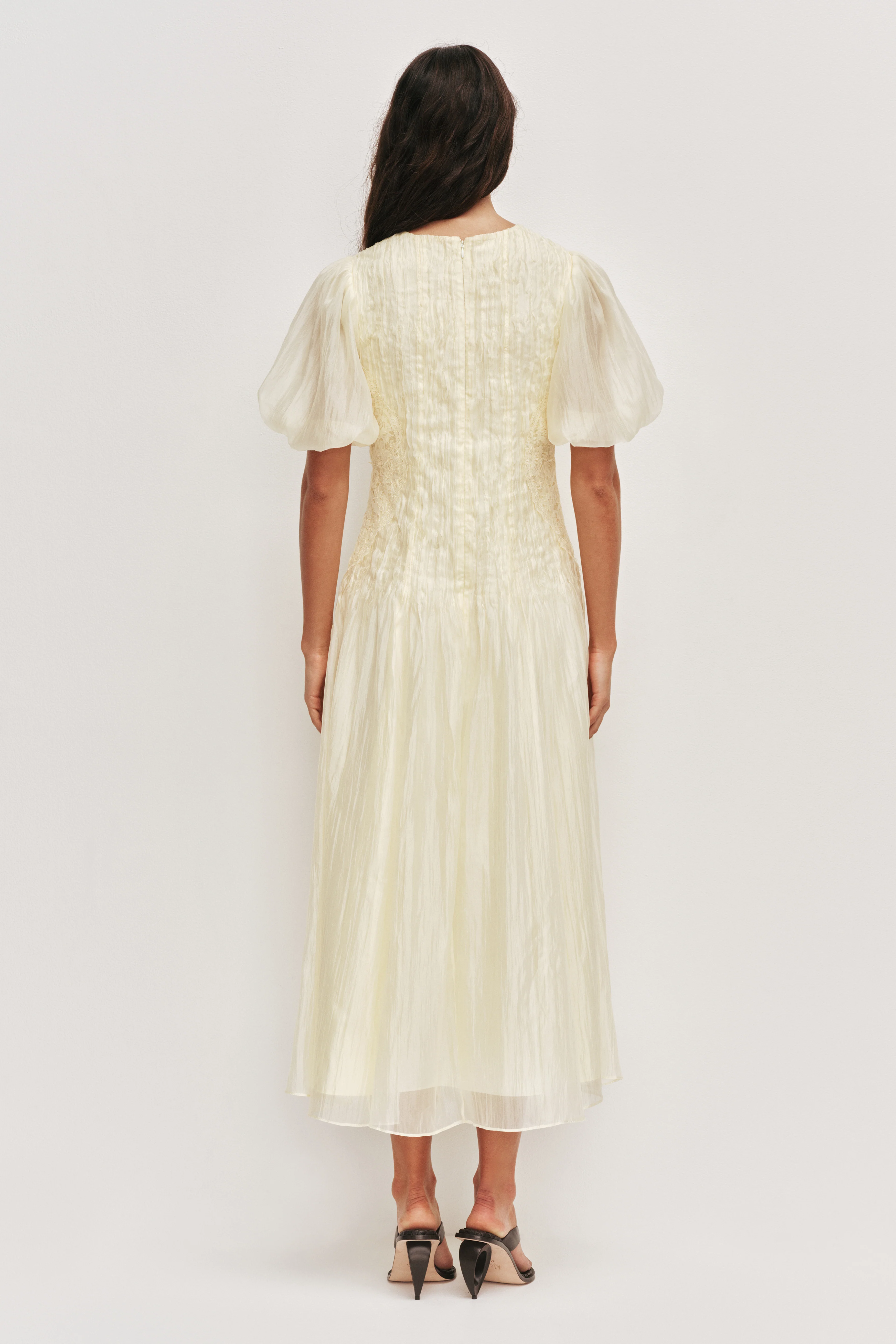 Ophelia Lace Midi Dress - Image 8