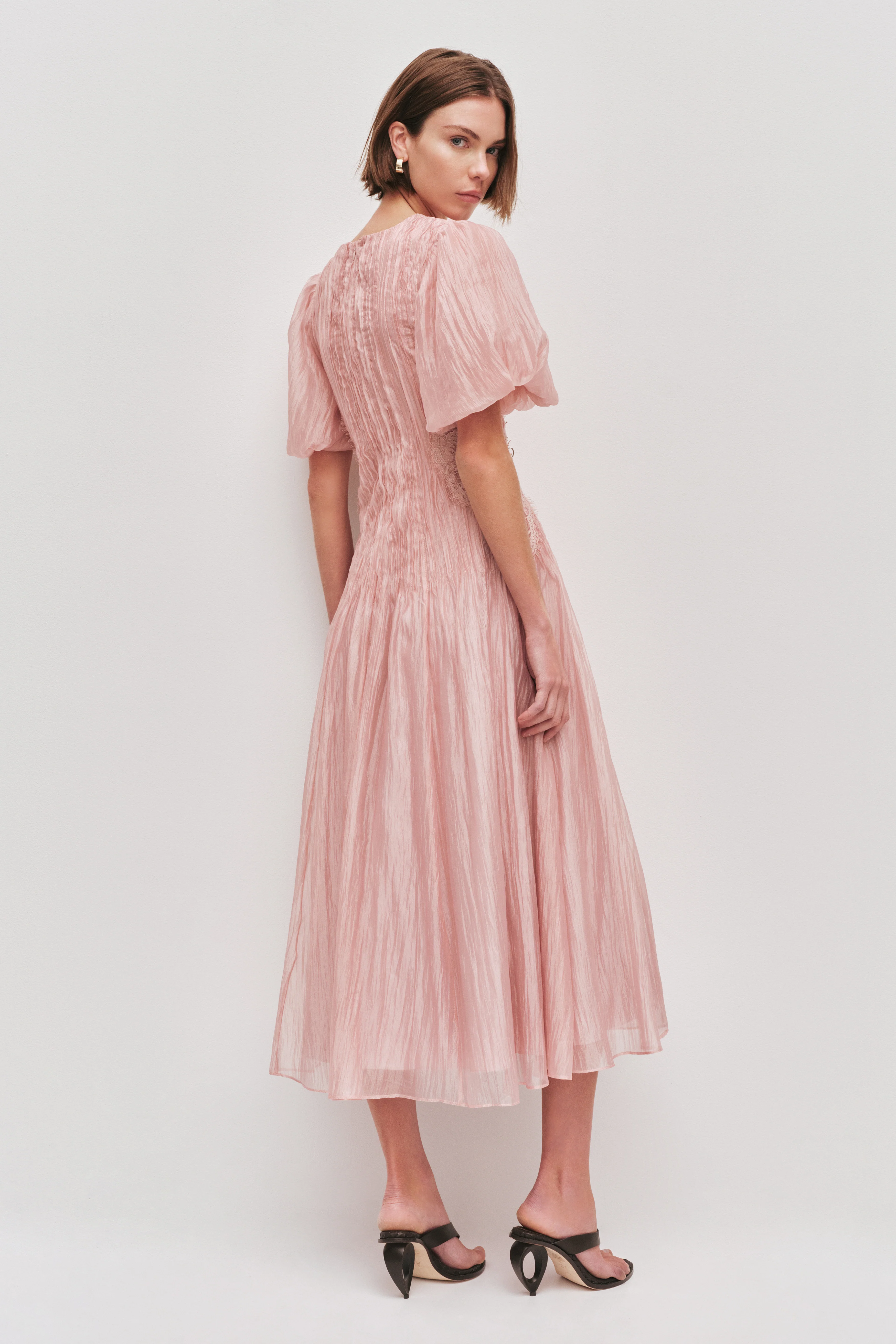 Ophelia Lace Midi Dress - Image 10