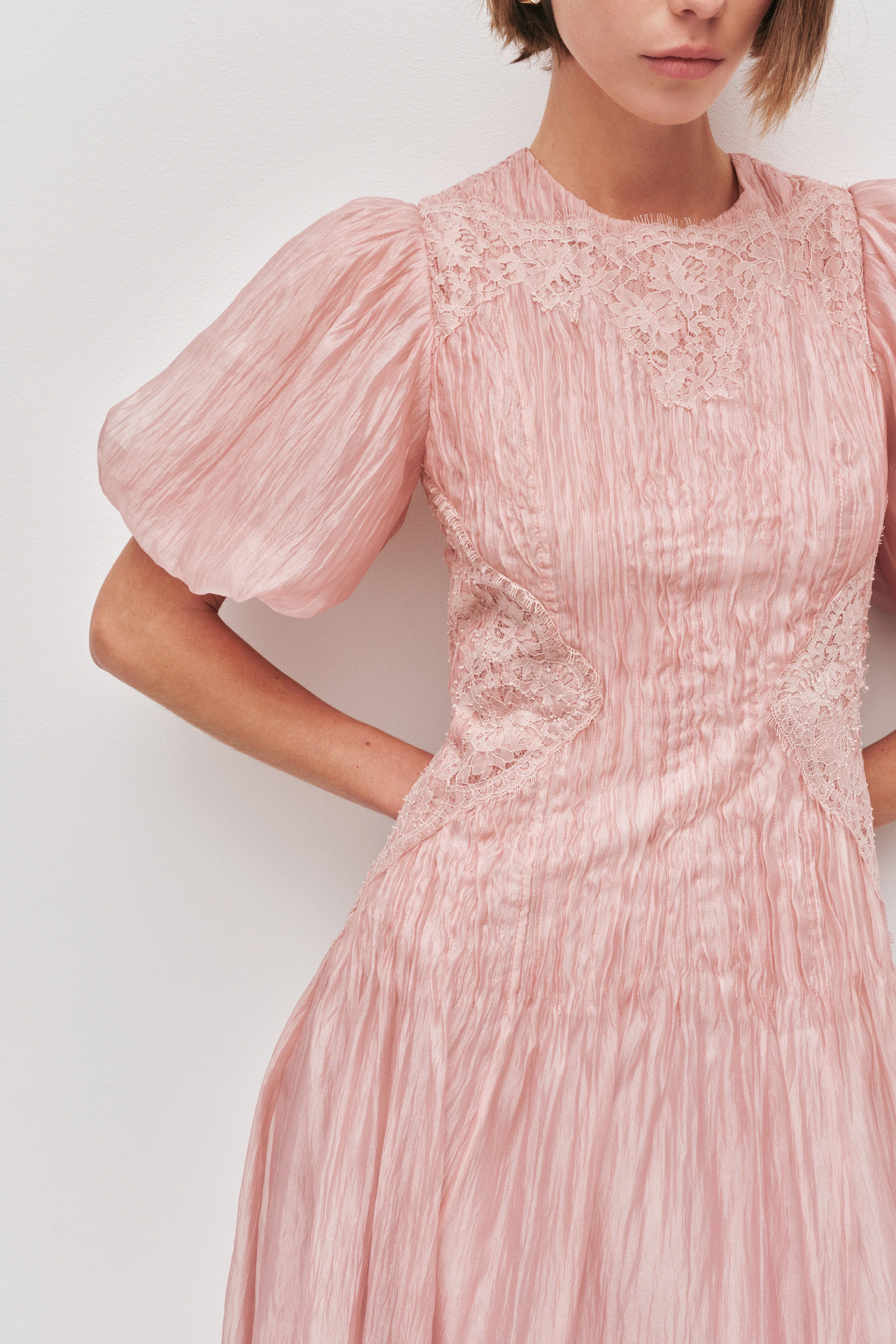 Ophelia Lace Midi Dress - Image 9