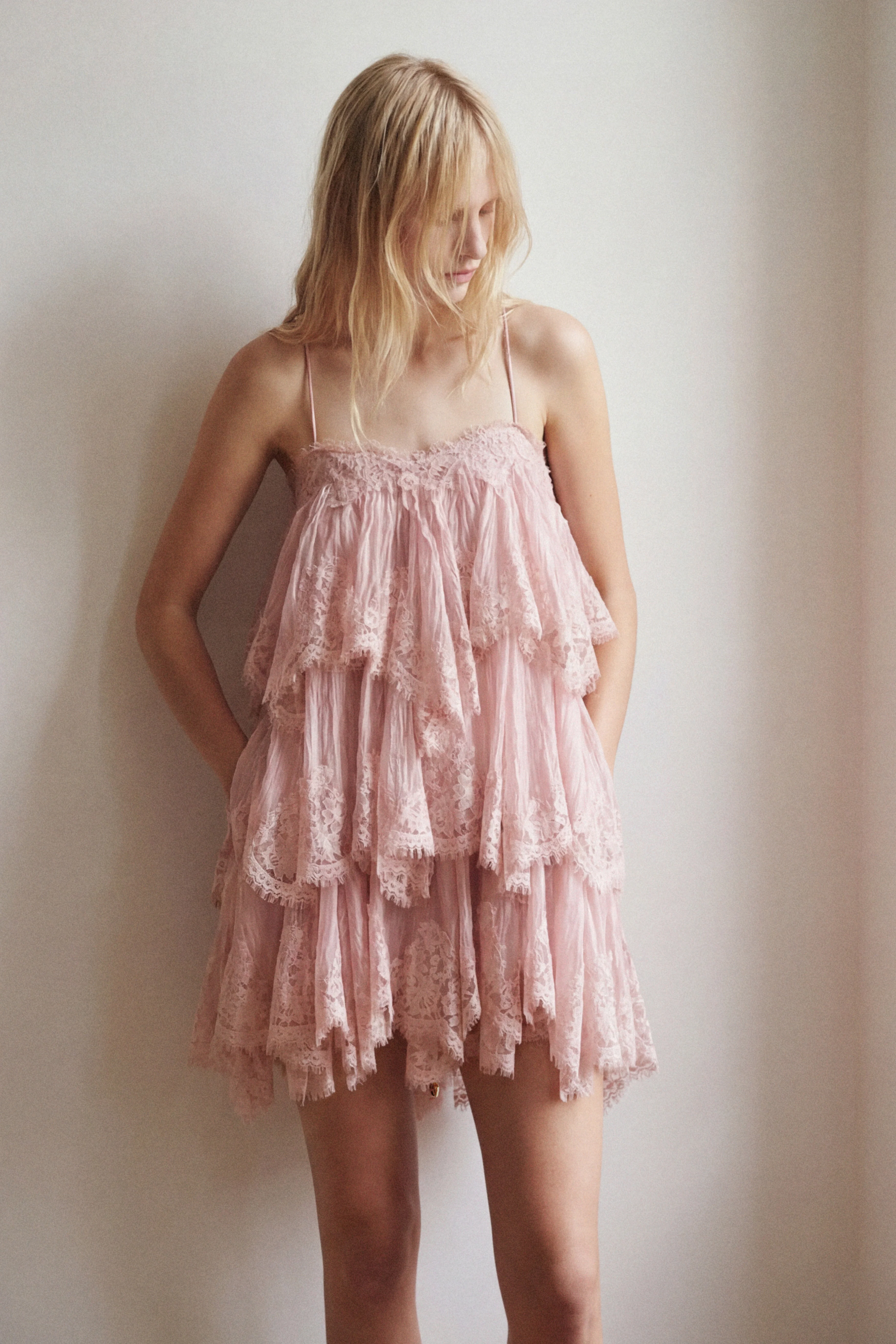 Ophelia Lace Mini Dress - Image 8