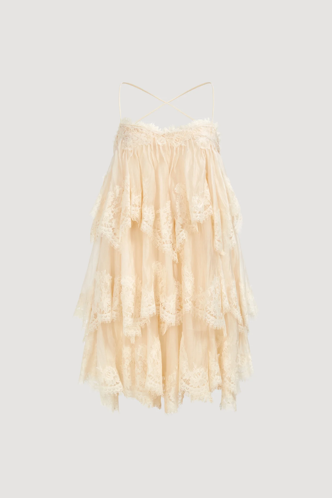 Ophelia Lace Mini Dress - Image 2