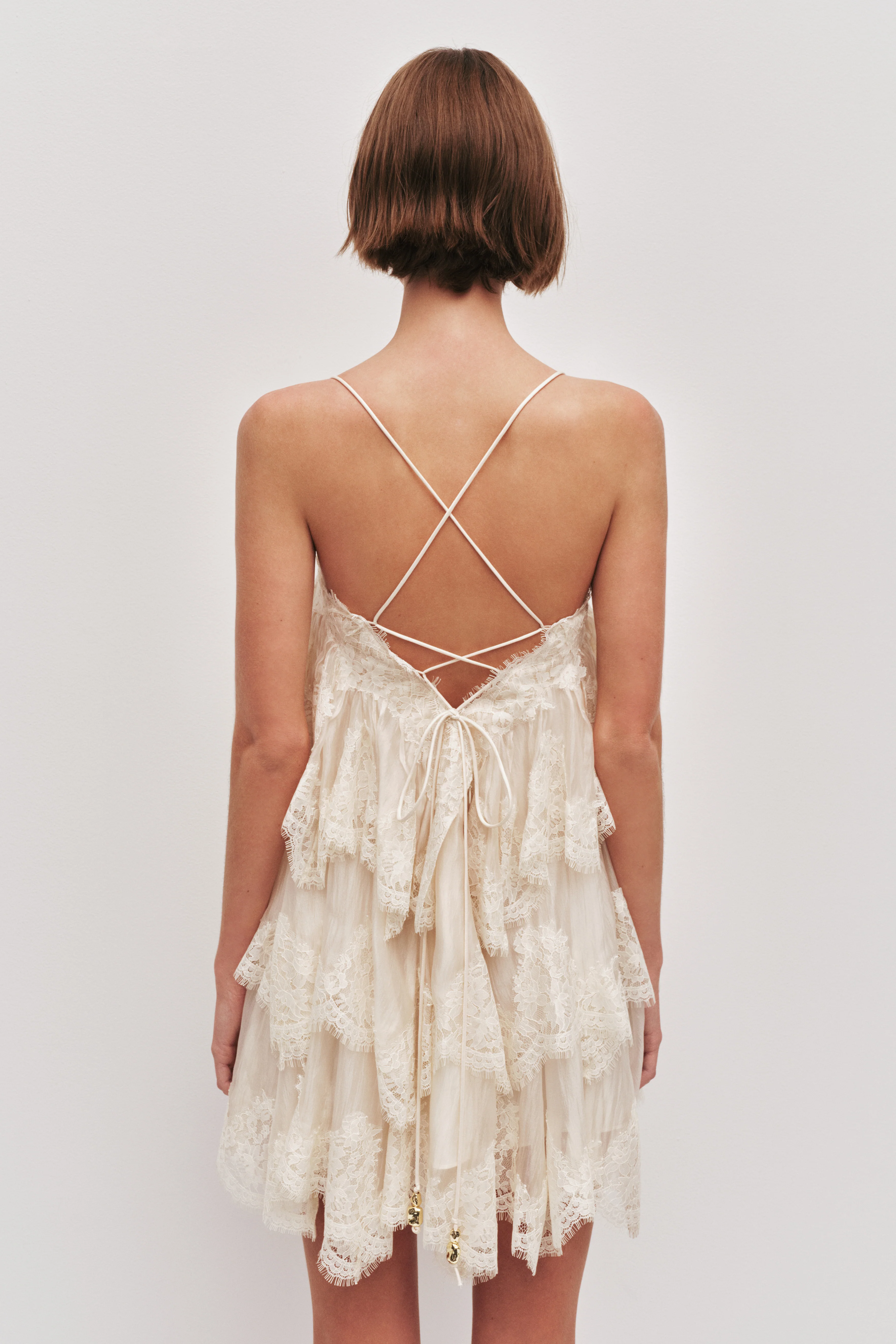 Ophelia Lace Mini Dress - Image 6