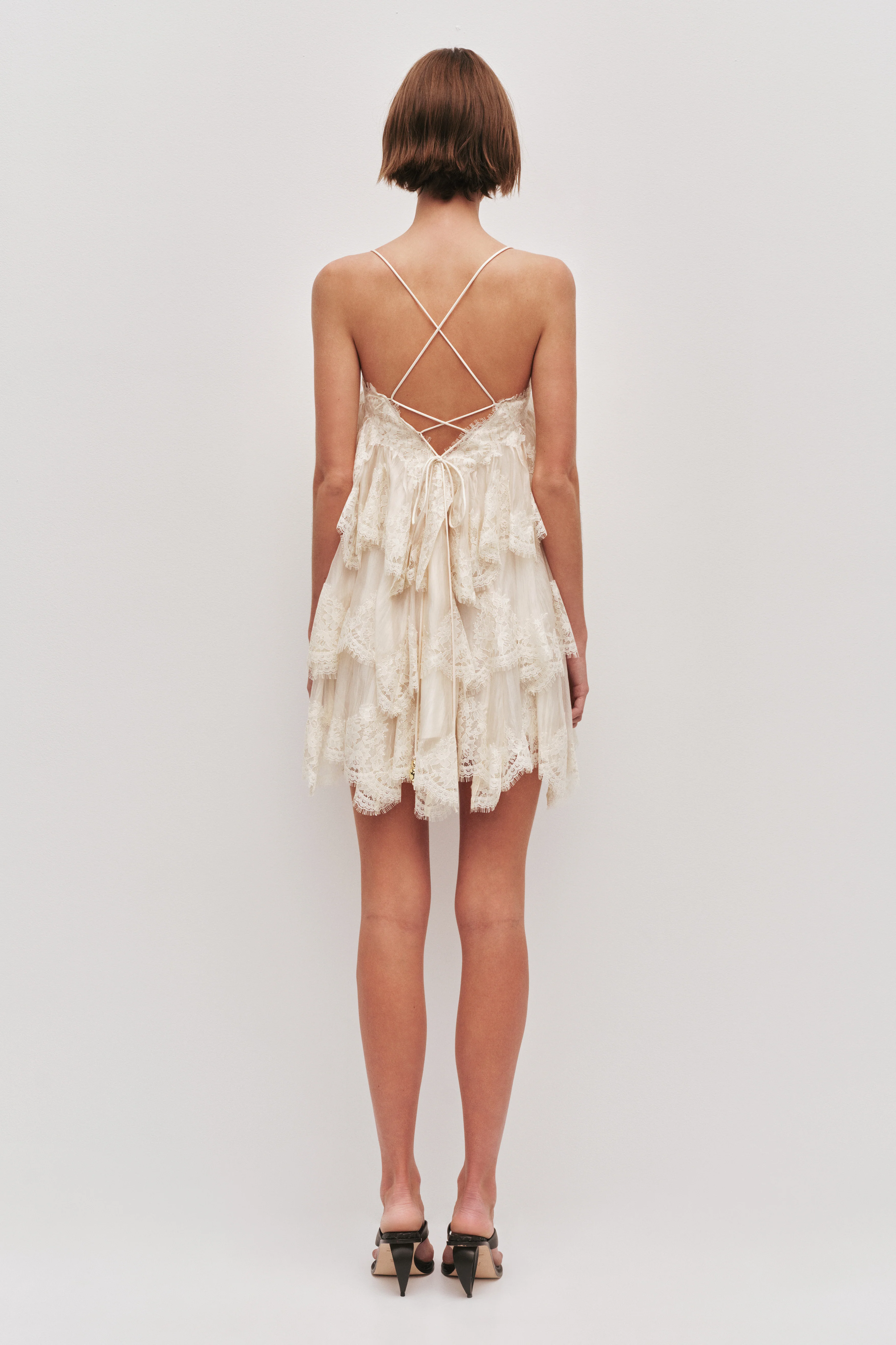 Ophelia Lace Mini Dress - Image 7