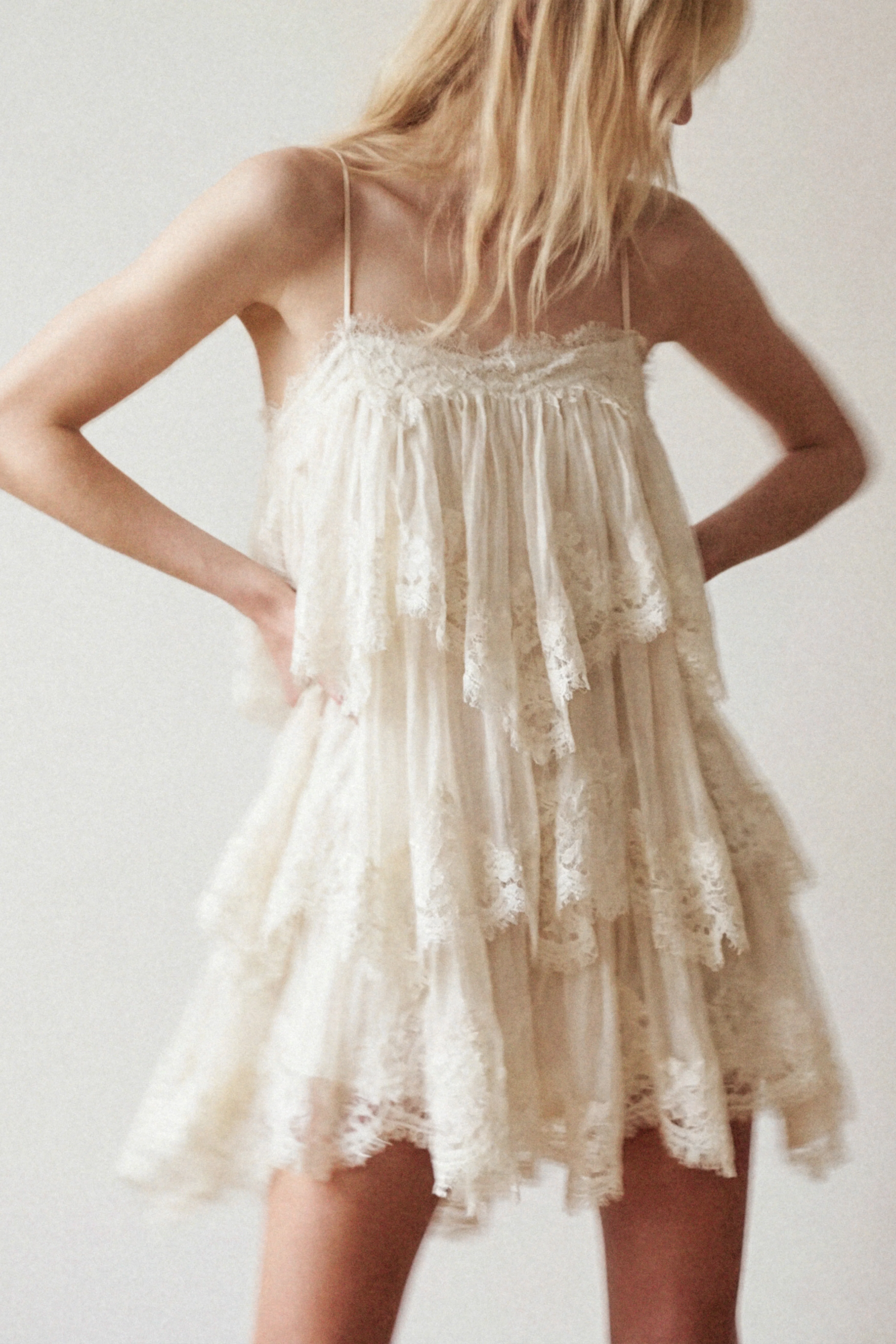 Ophelia Lace Mini Dress - Image 8