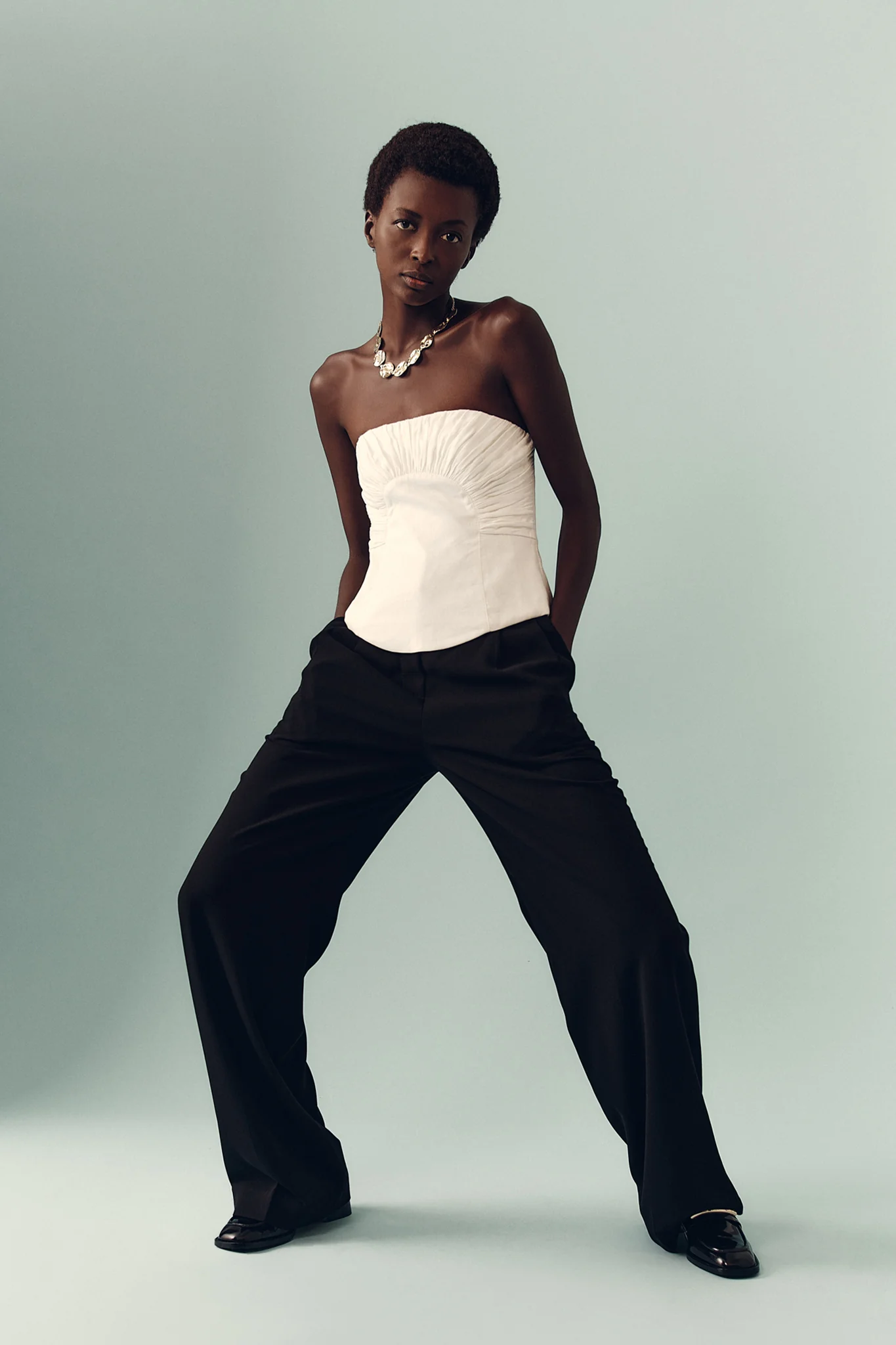 Oriel Ruched Bustier - Image 7