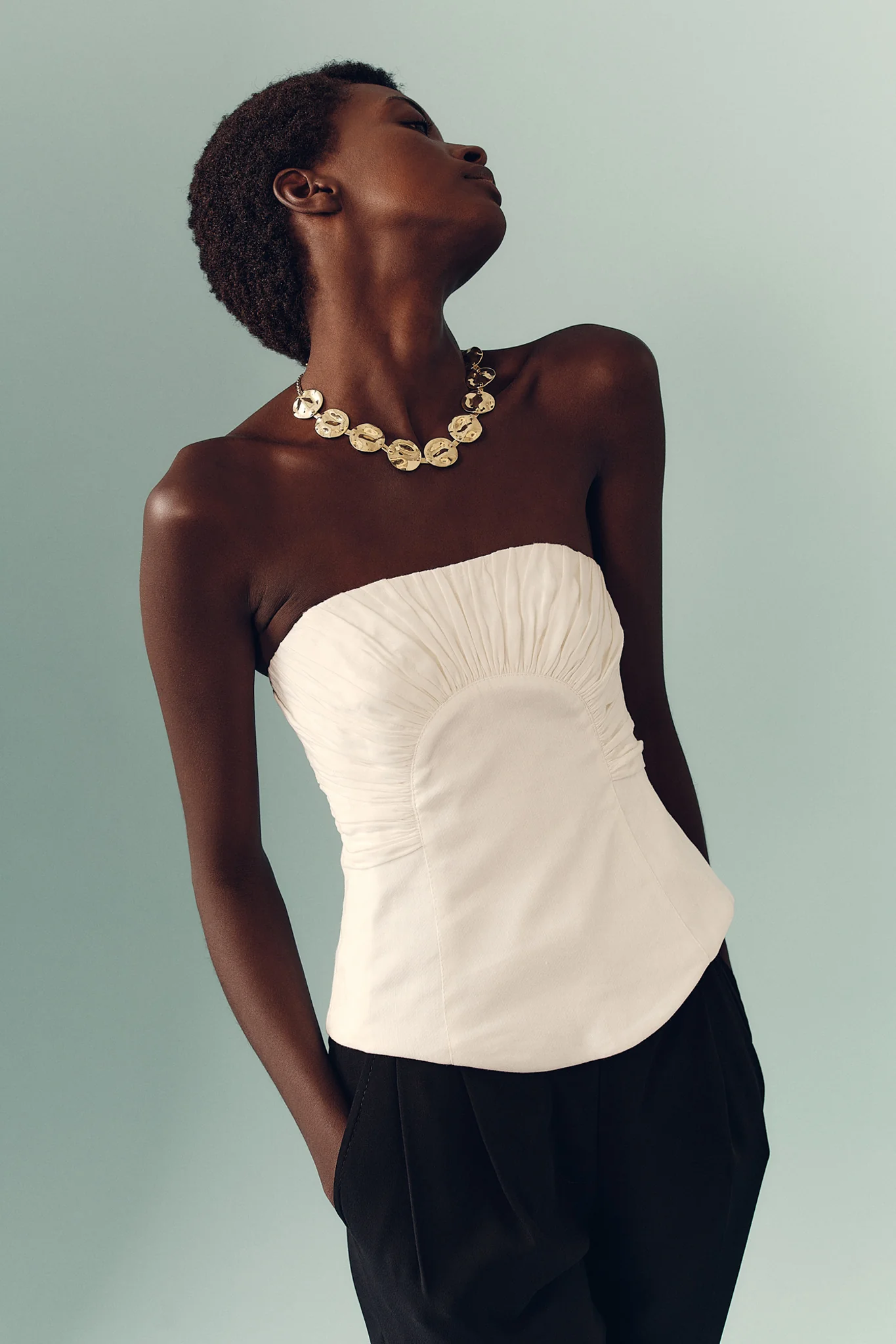 Oriel Ruched Bustier - Image 8