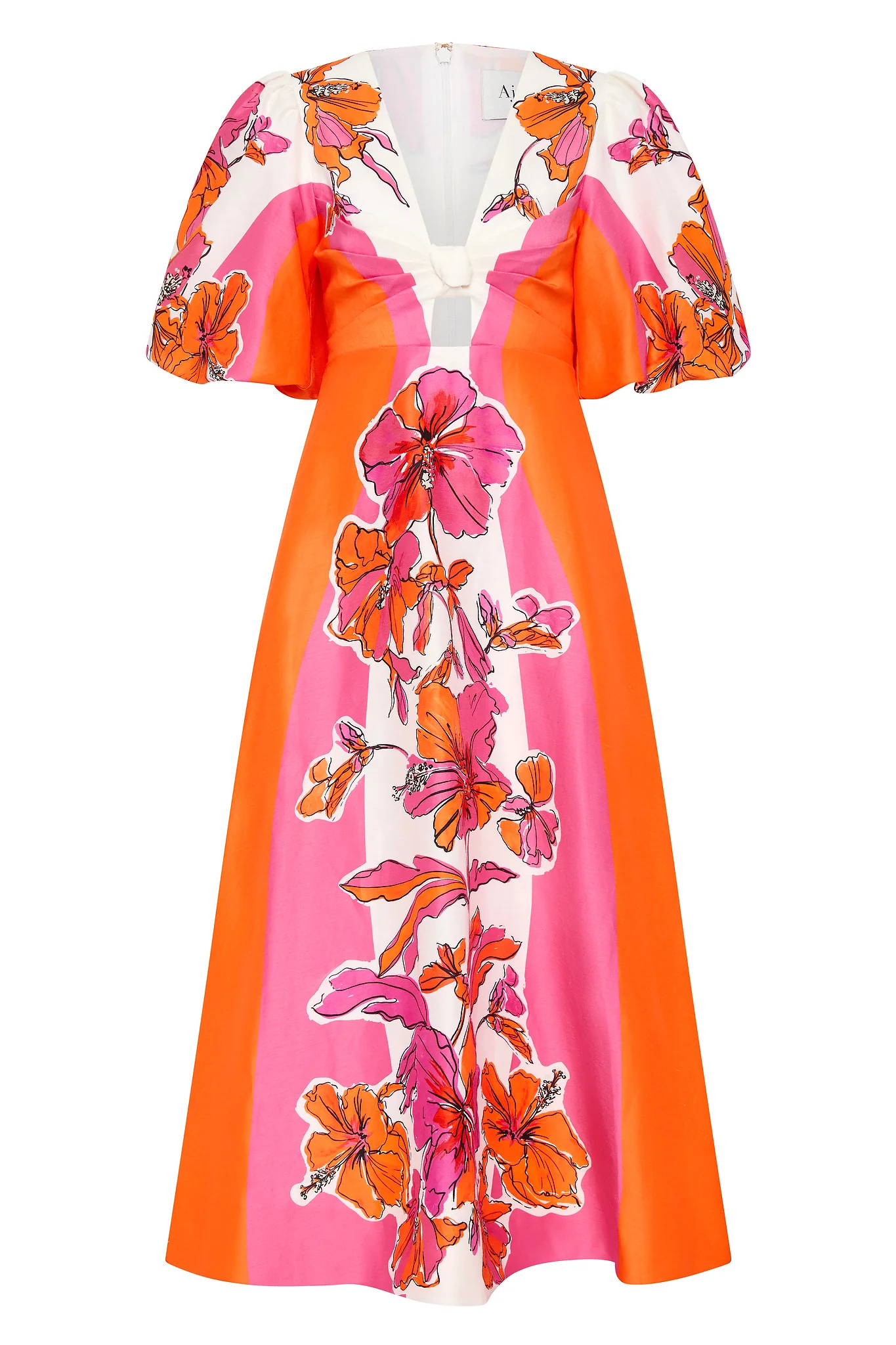 Overflow Knotted Midi Dress - Image 2