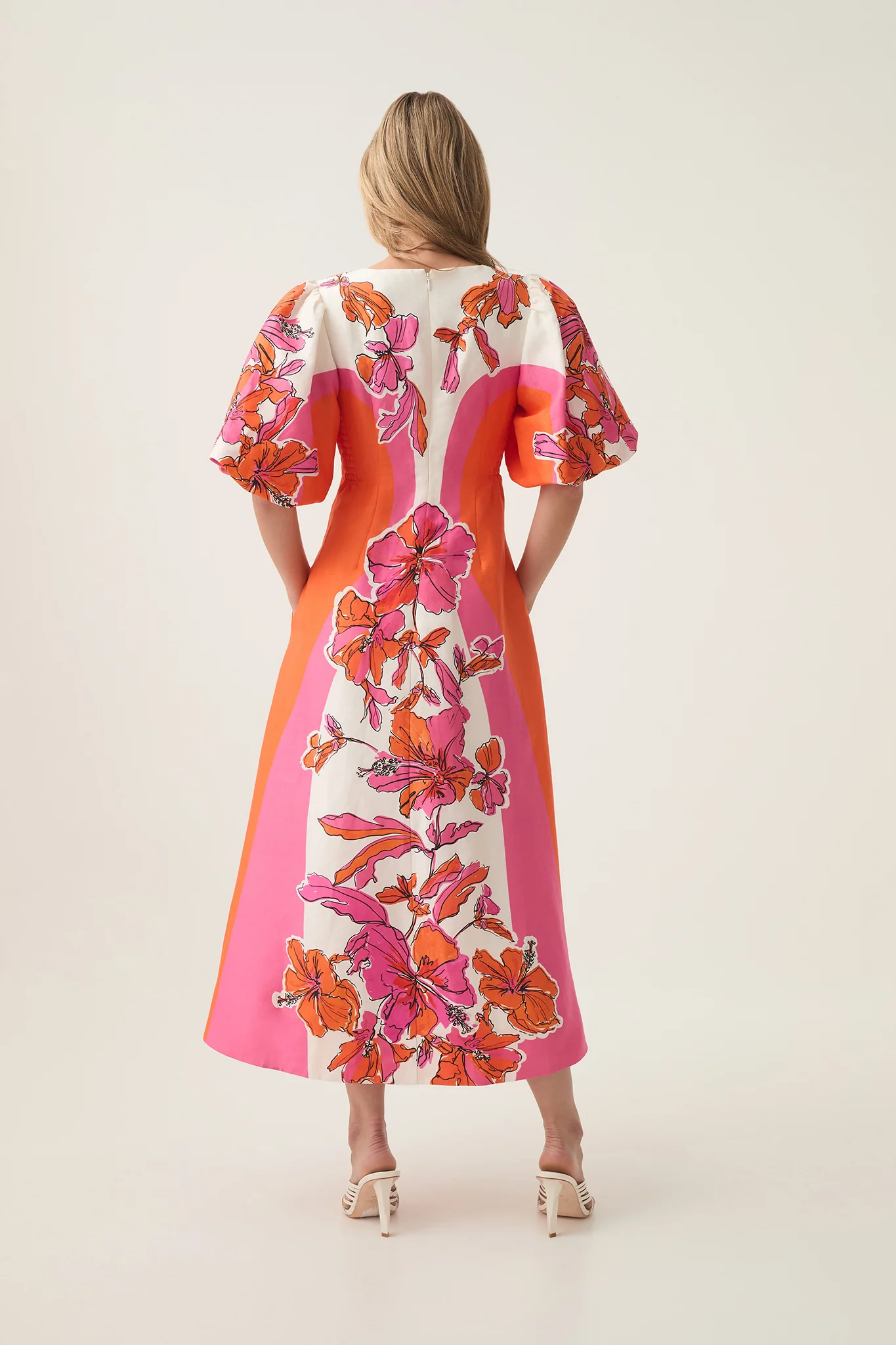 Overflow Knotted Midi Dress - Image 5