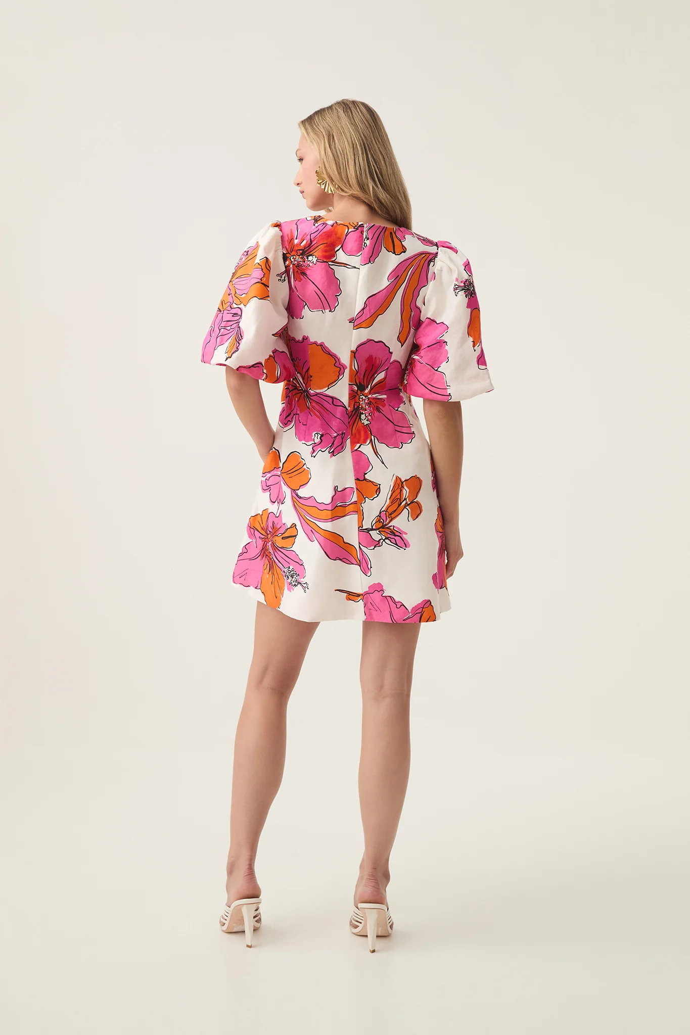 Overflow Knotted Mini Dress - Image 7