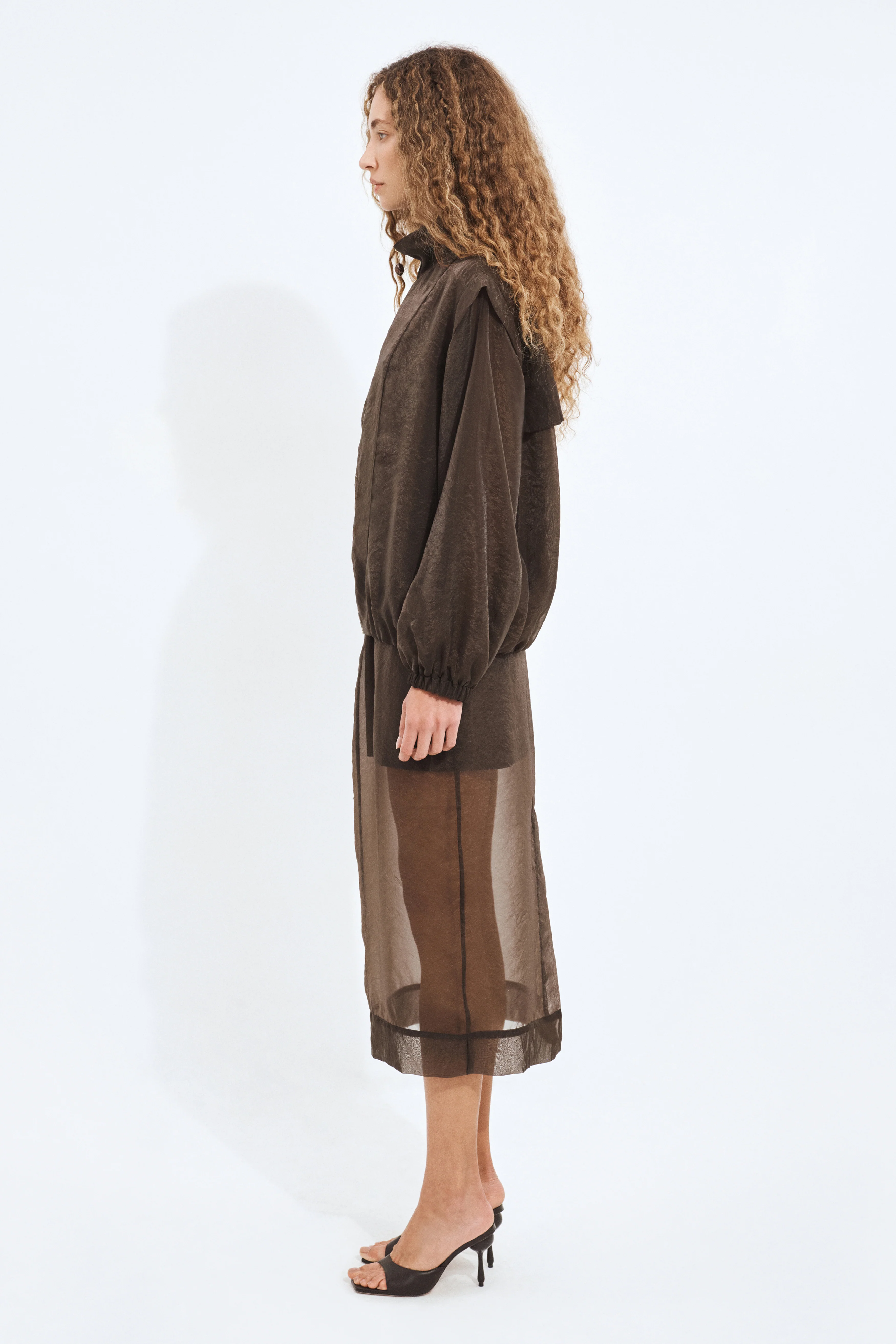Paige Organza Bomber - Image 5