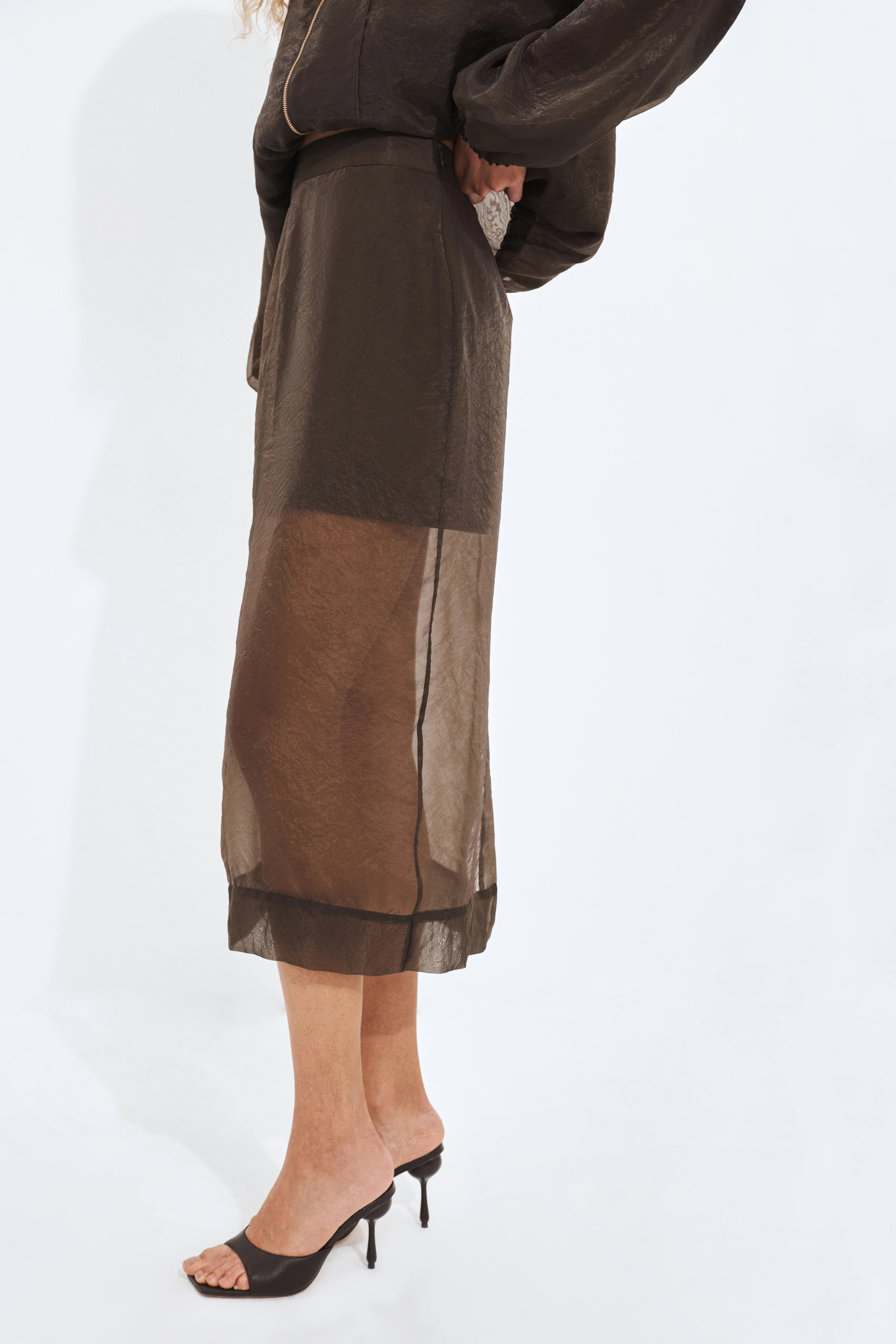Paige Organza Skirt - Image 3