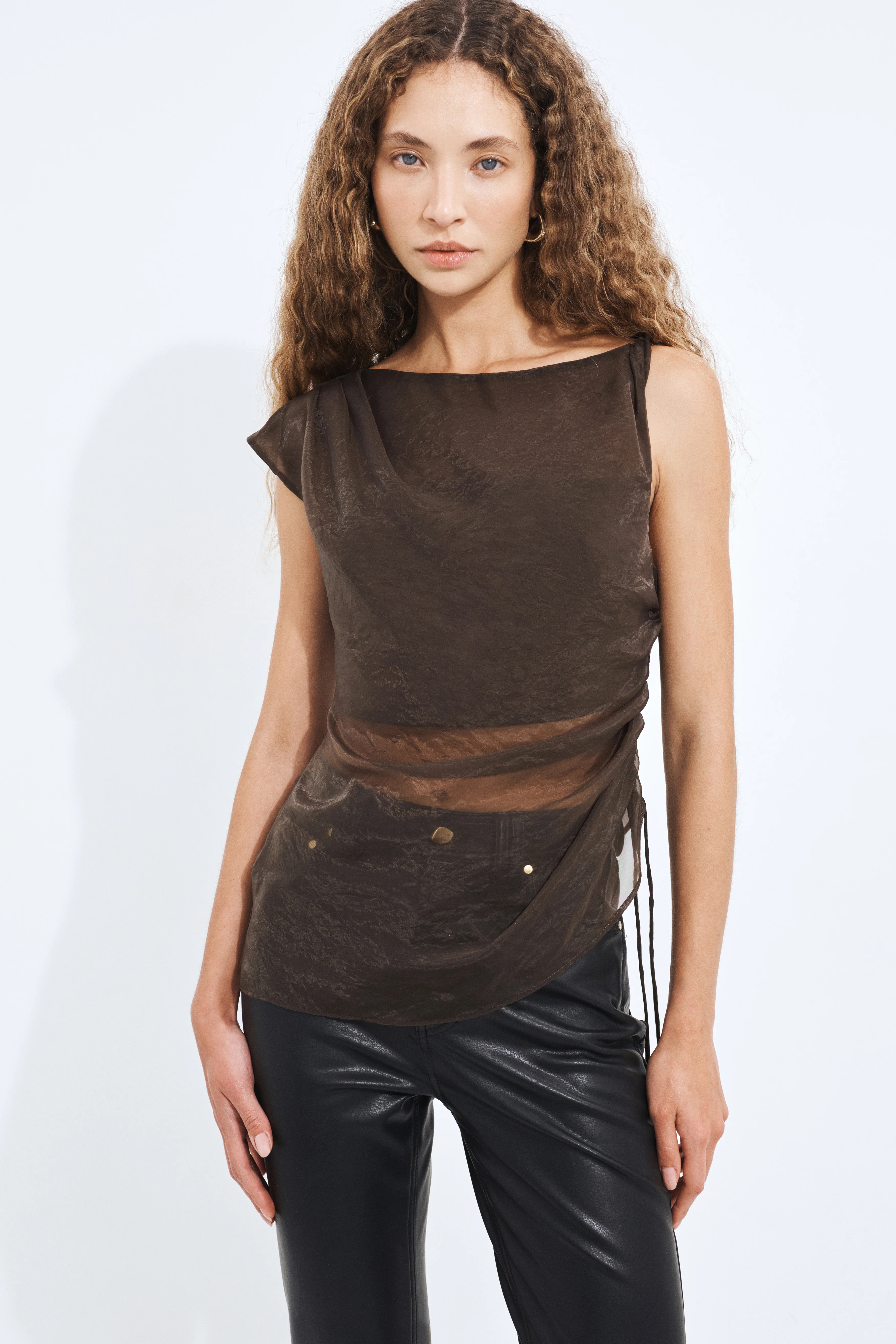 Paige Organza Top