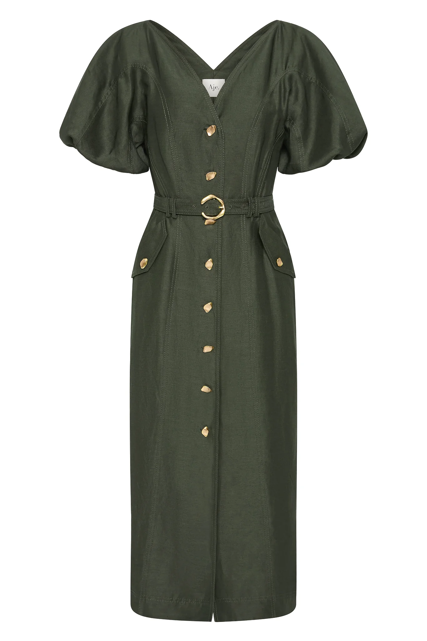 Paloma Utility Midi Dress - Image 2