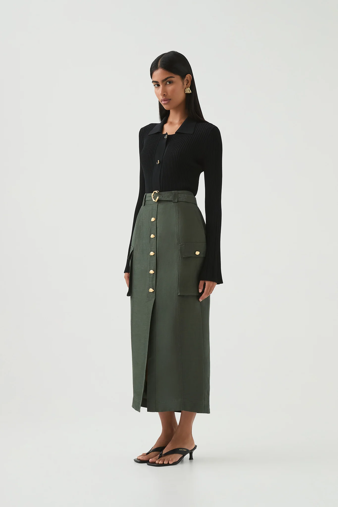 Paloma Utility Midi Skirt - Image 3