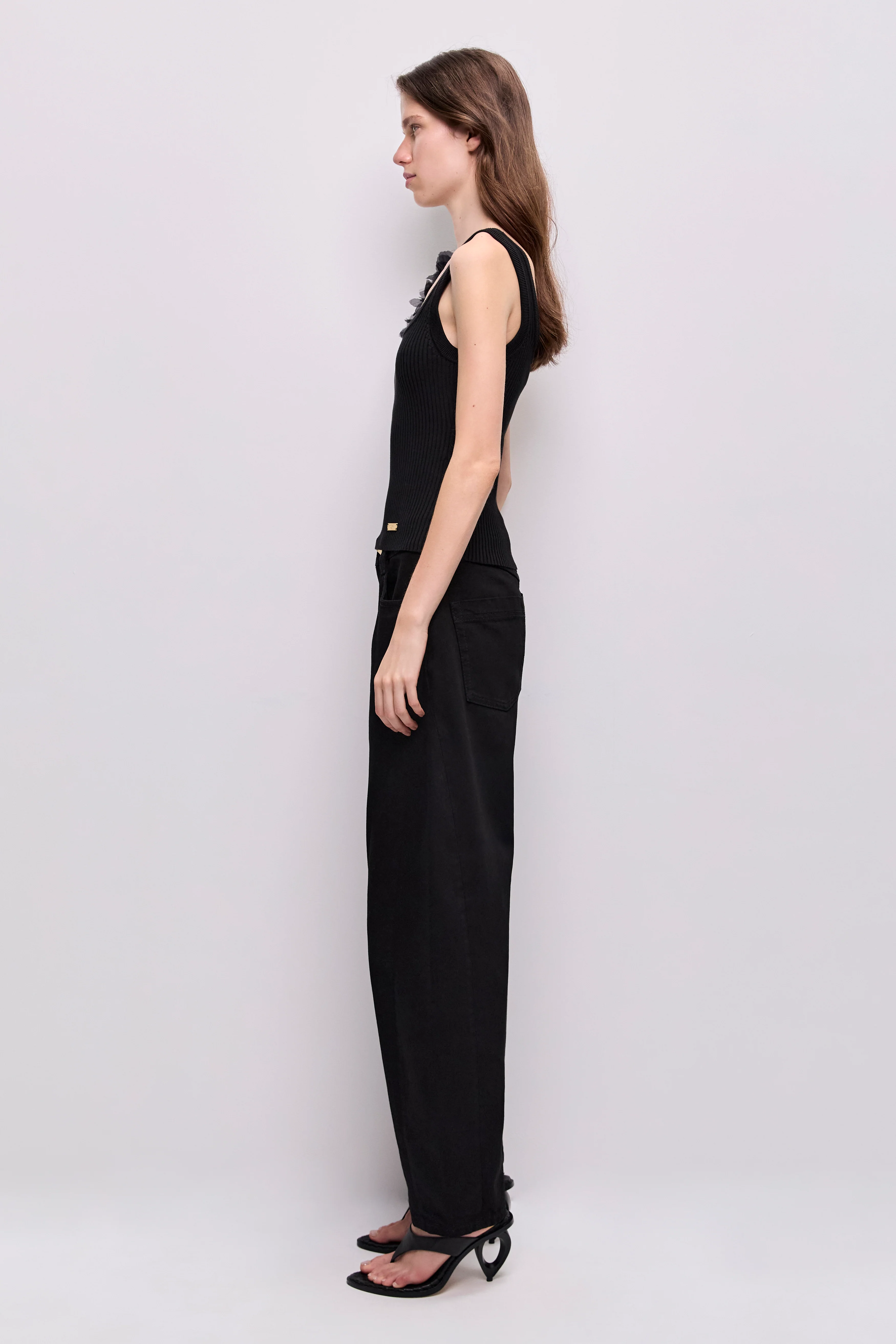 Pamela Flower Knit Tank - Image 5