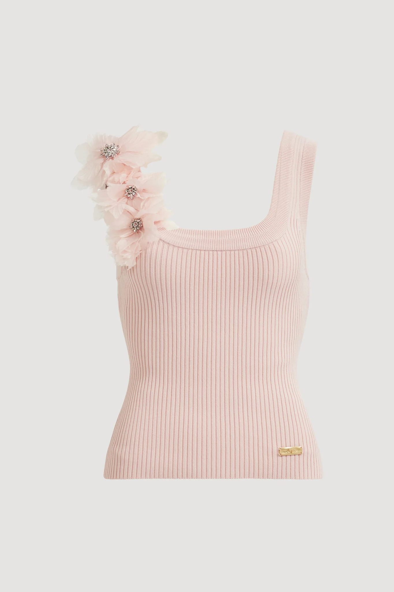 Pamela Flower Knit Tank - Image 2
