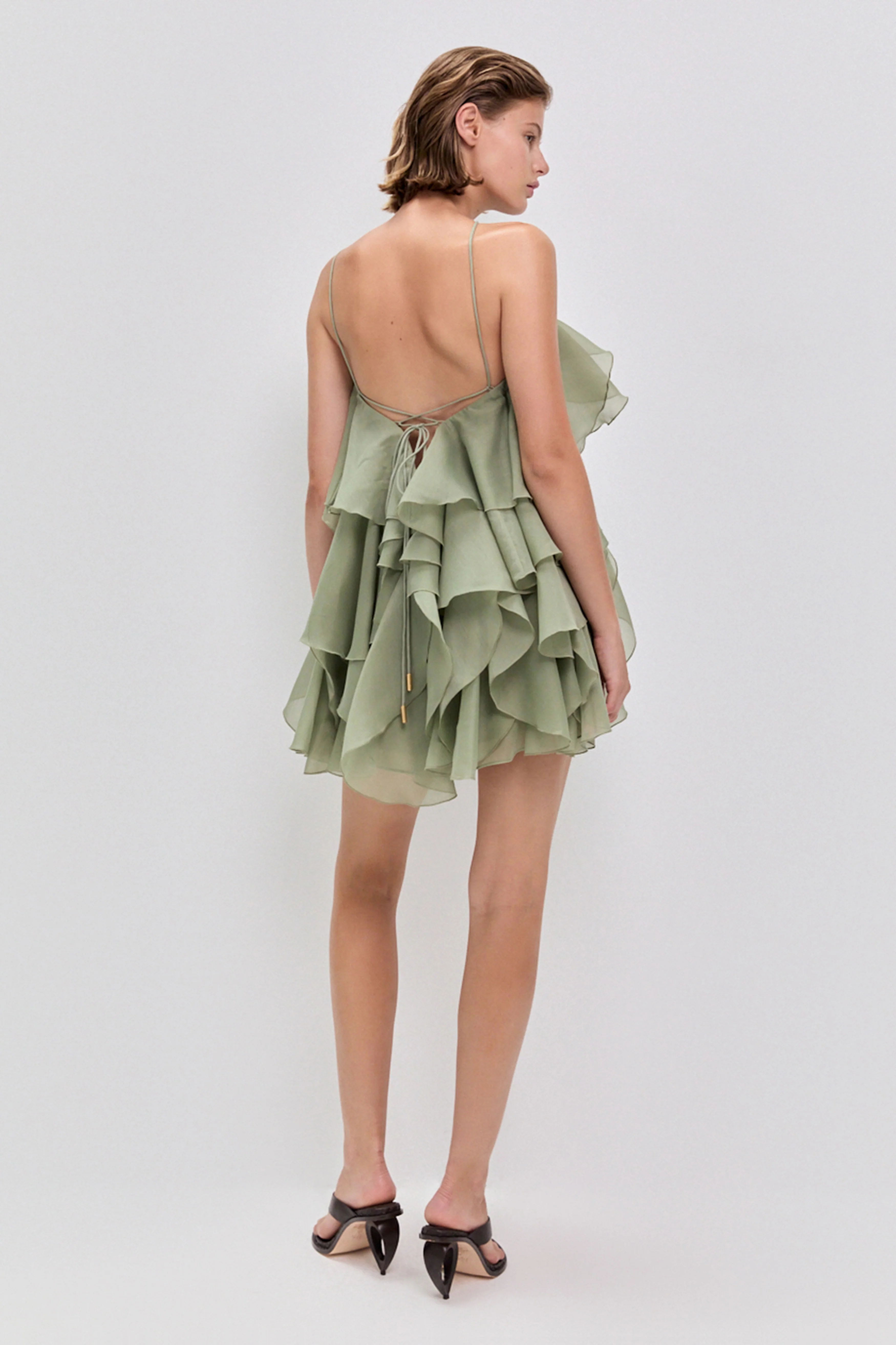Pandorea Layered Mini Dress - Image 7