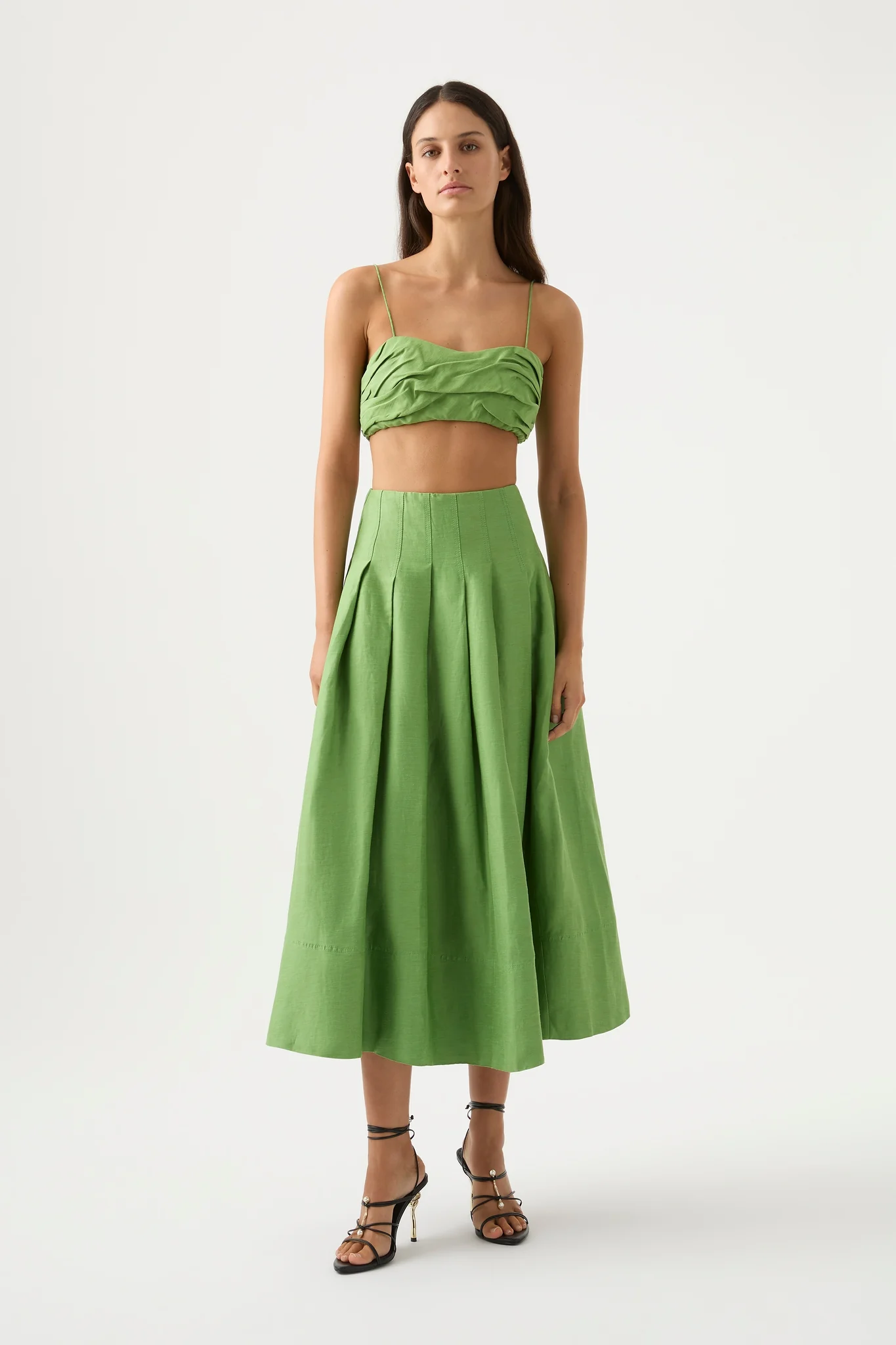 Paradiso Cinched Midi Skirt