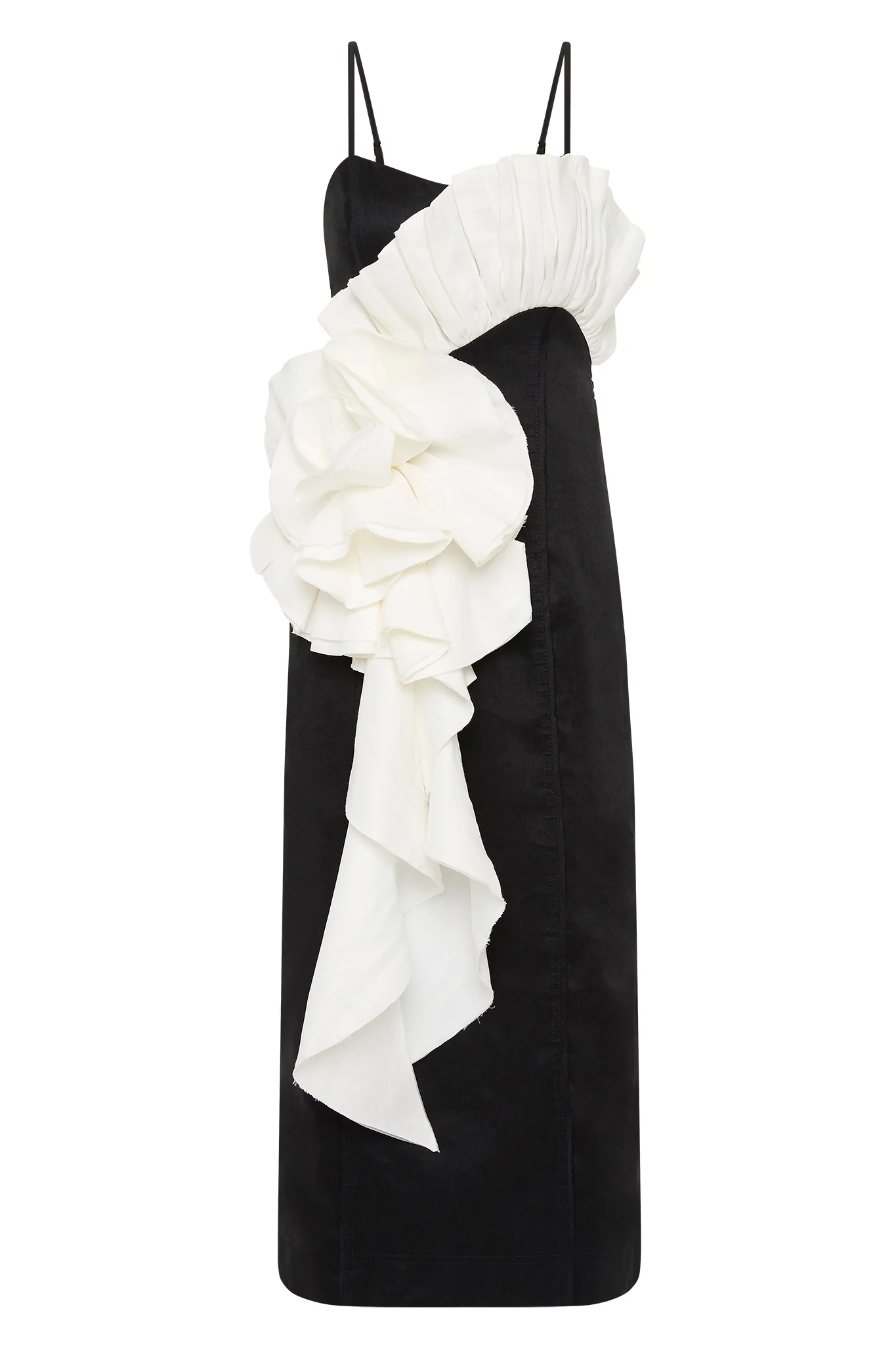 Parallels Spiral Midi Dress - Image 2