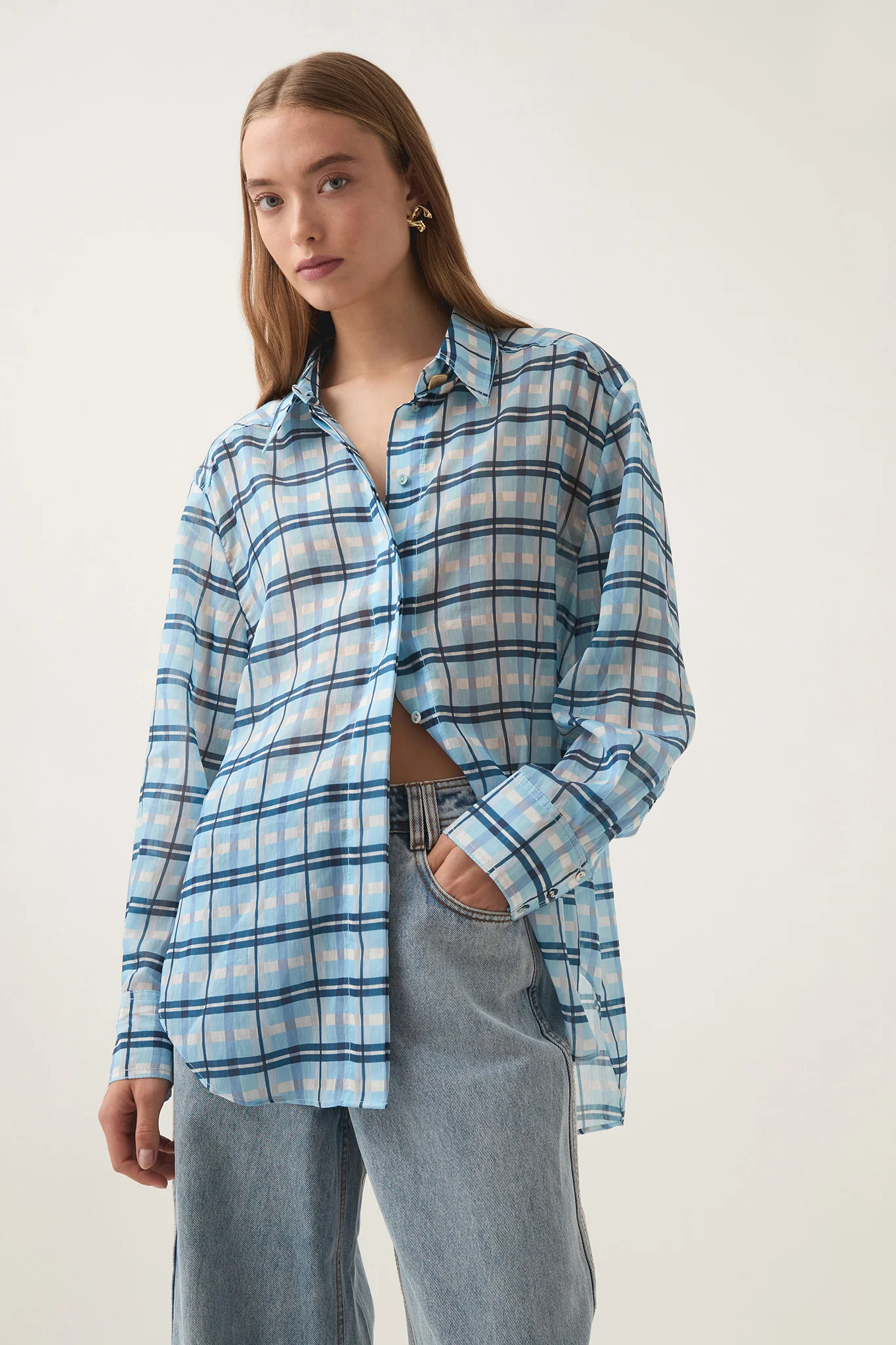 Parl Oversized Logo Shirt - Image 4