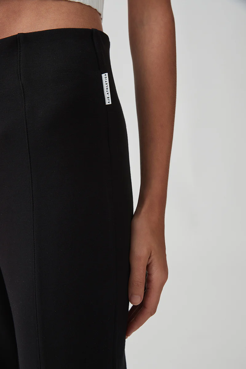 Pintuck Split Hem Pant 520 - Image 7