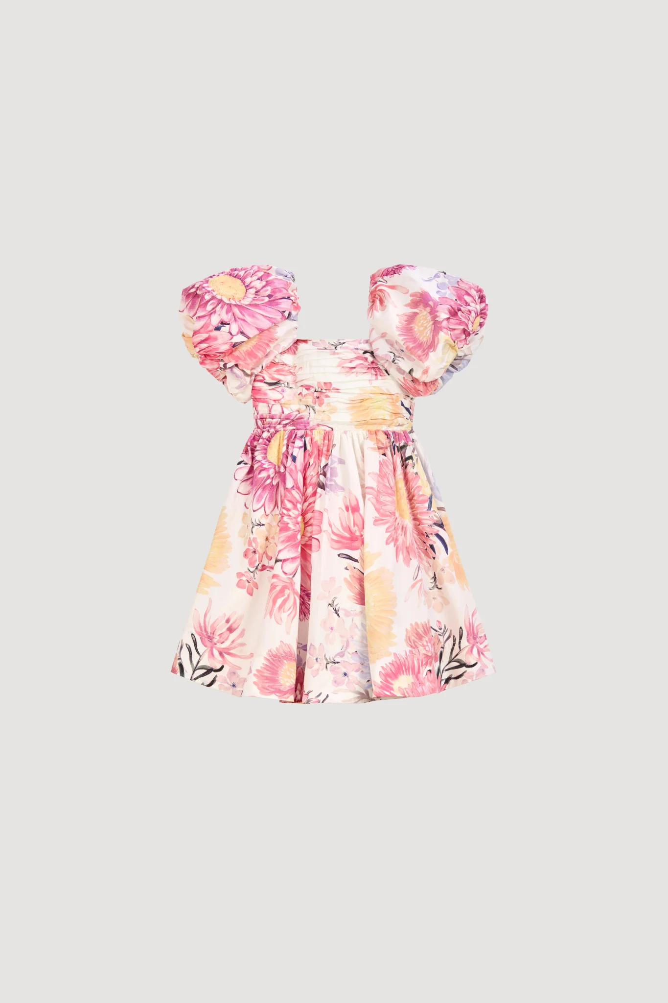 Piper Kids Puff Sleeve Dress - Image 2