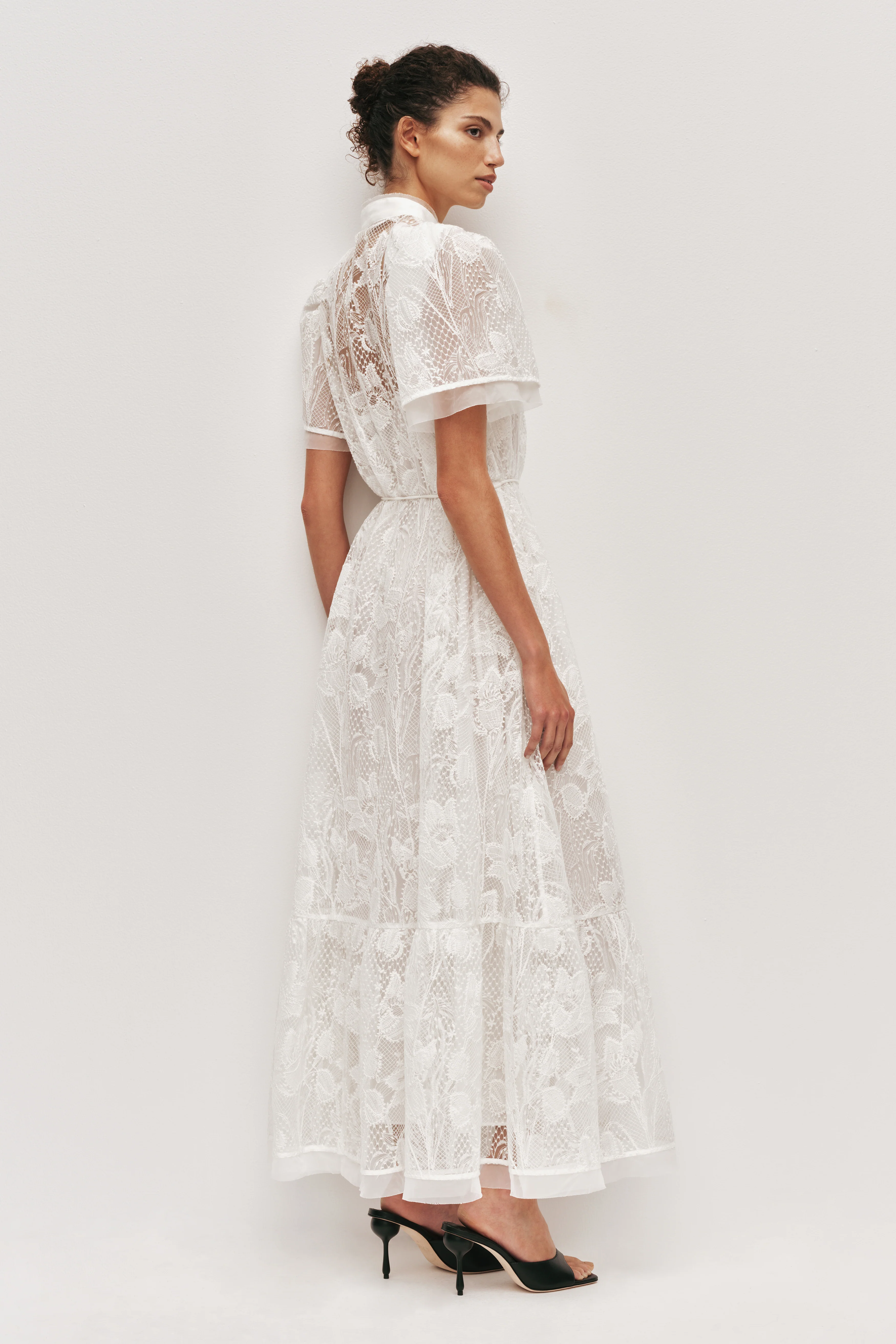 Pippa Lace Midi Dress - Image 6