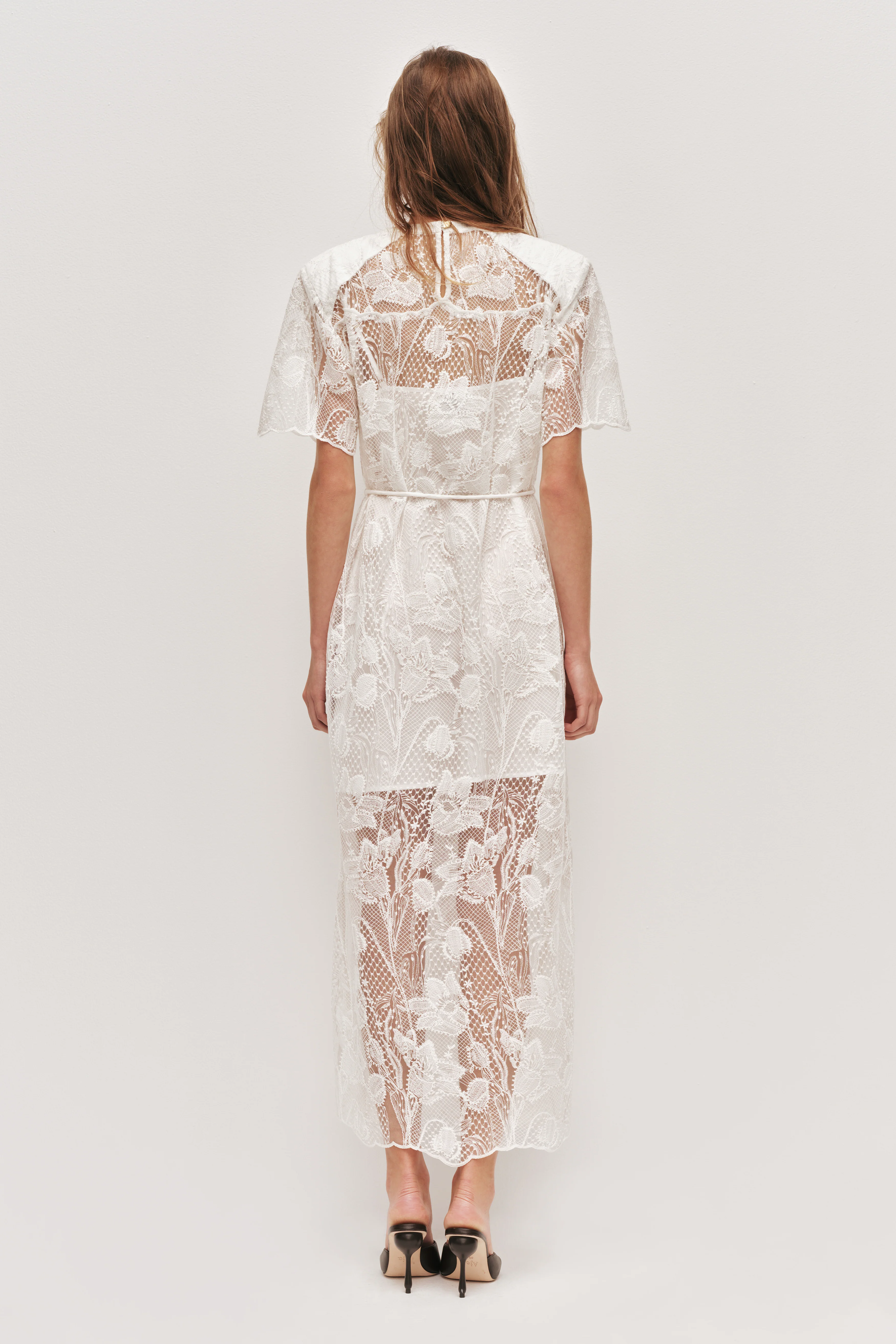 Pippa Lace Midi Dress - Image 5