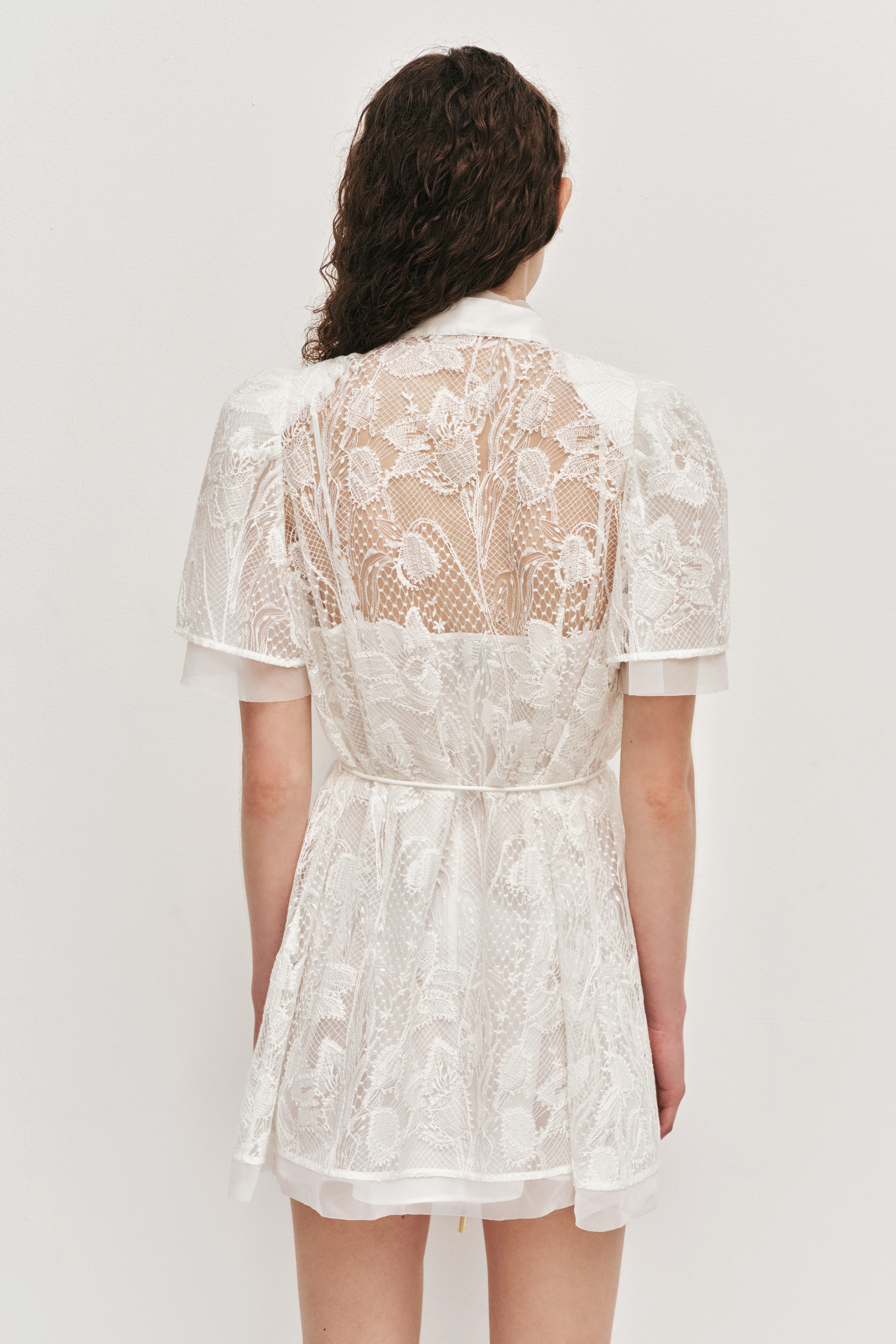 Pippa Lace Mini Dress - Image 5