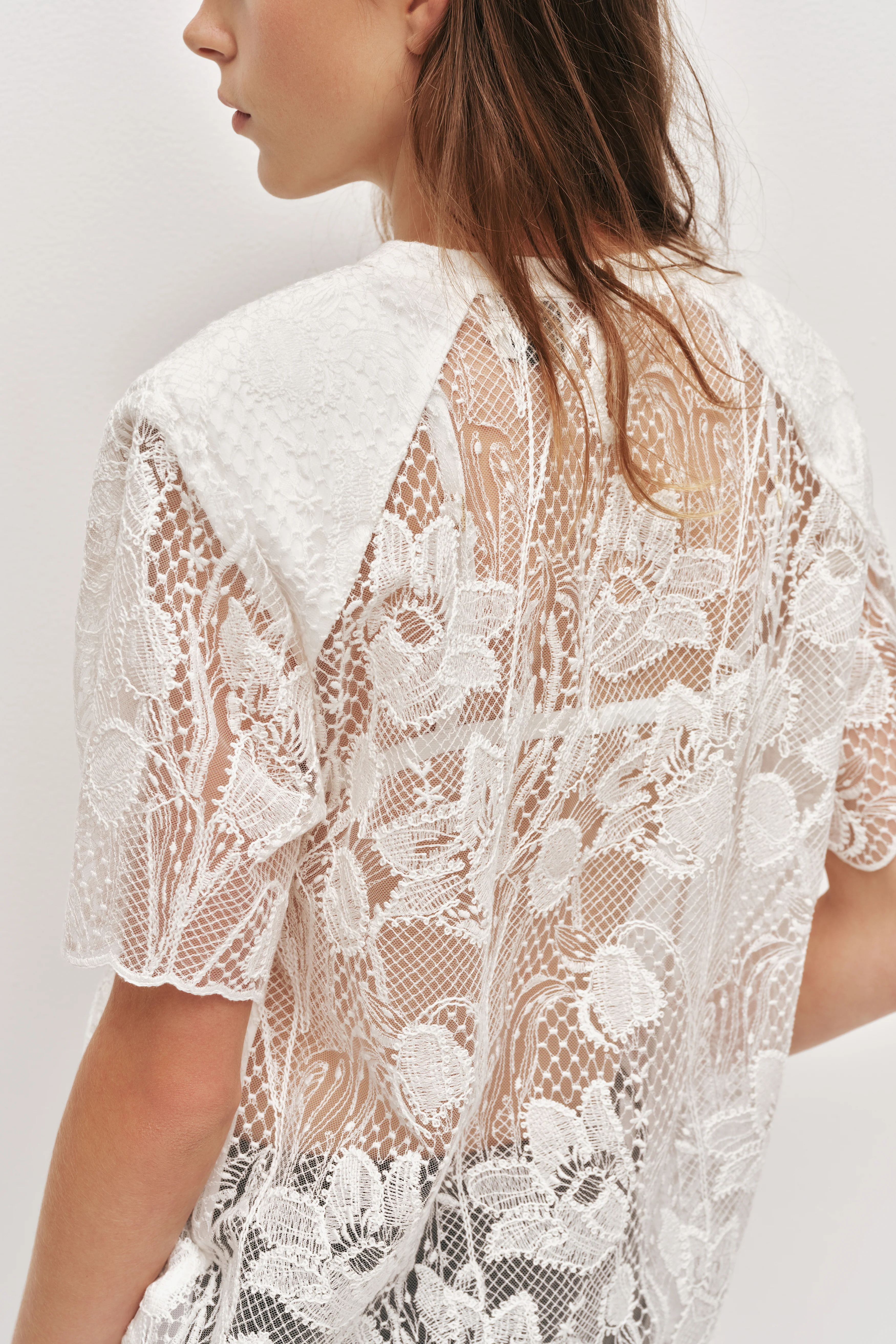 Pippa Lace Tee - Image 3