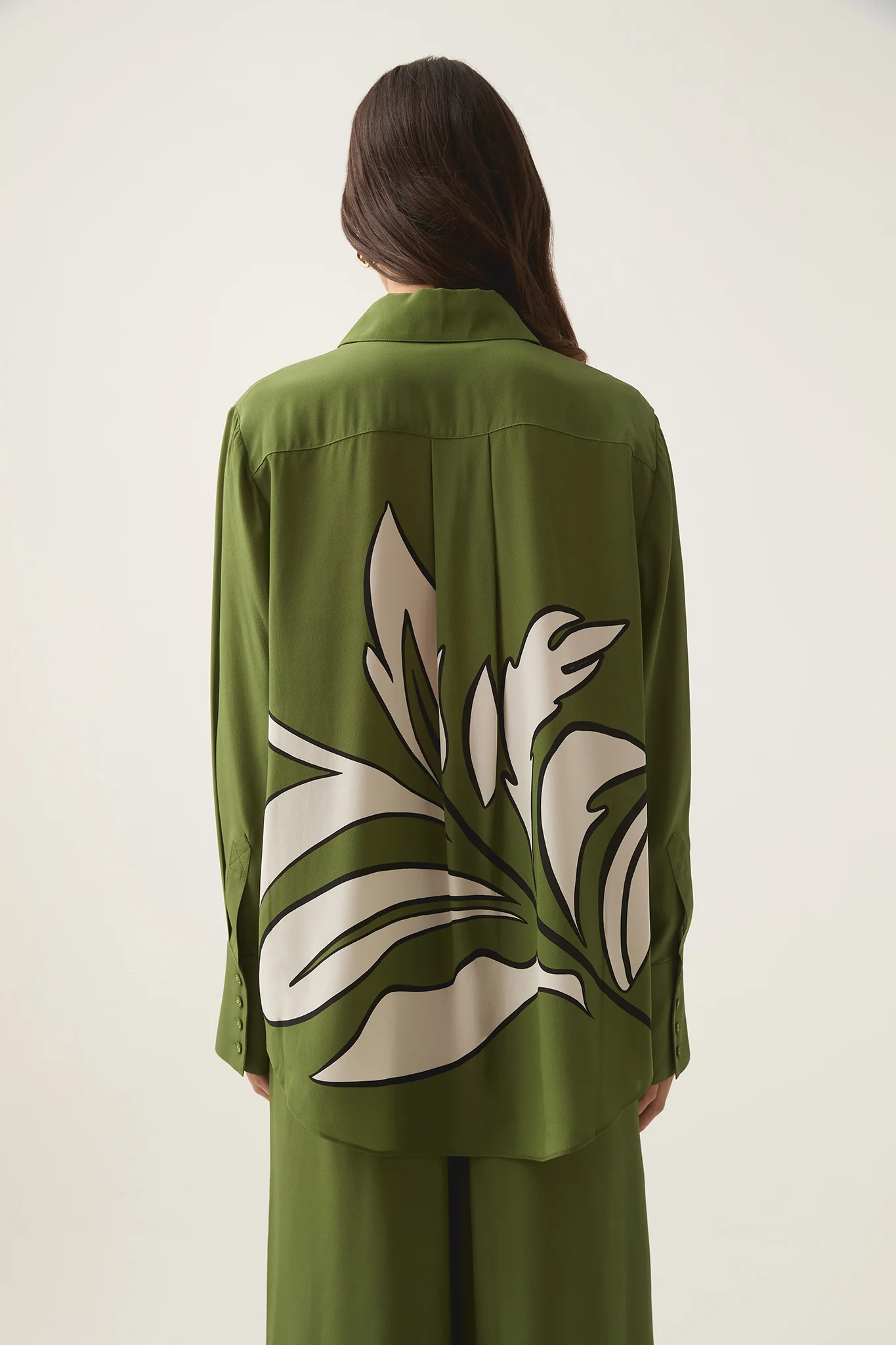 Planetary Silk Oversized Shirt - Image 6