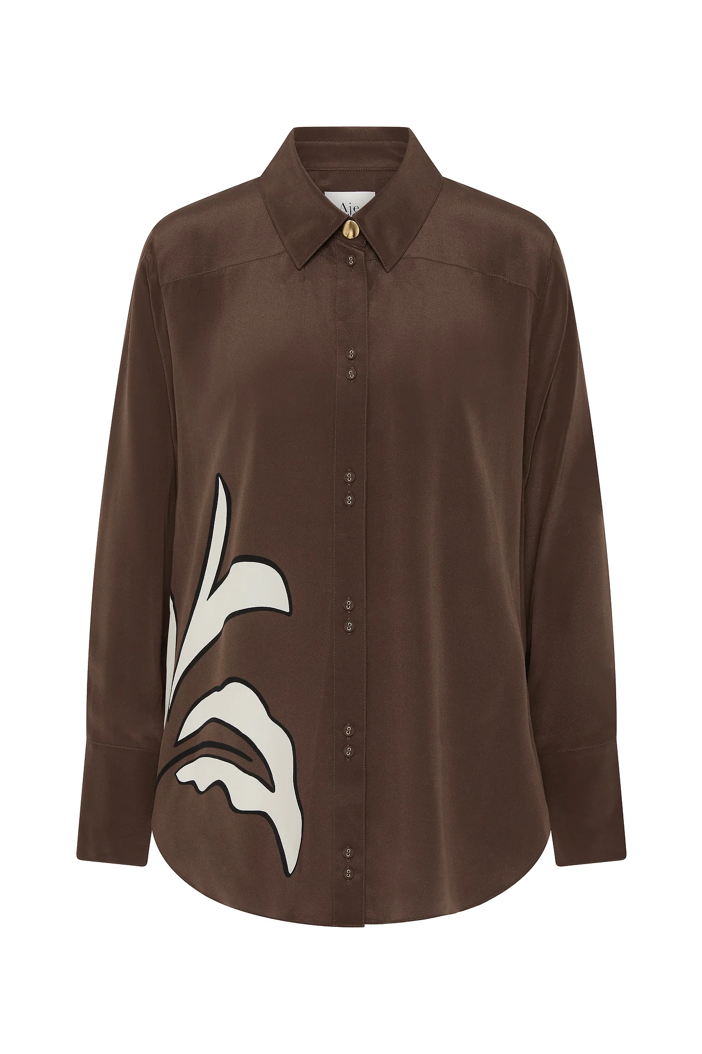 Planetary Silk Oversized Shirt - Image 2