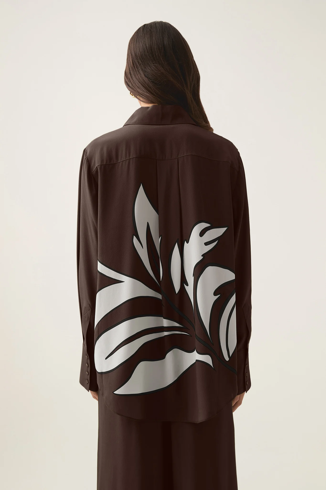 Planetary Silk Oversized Shirt - Image 6