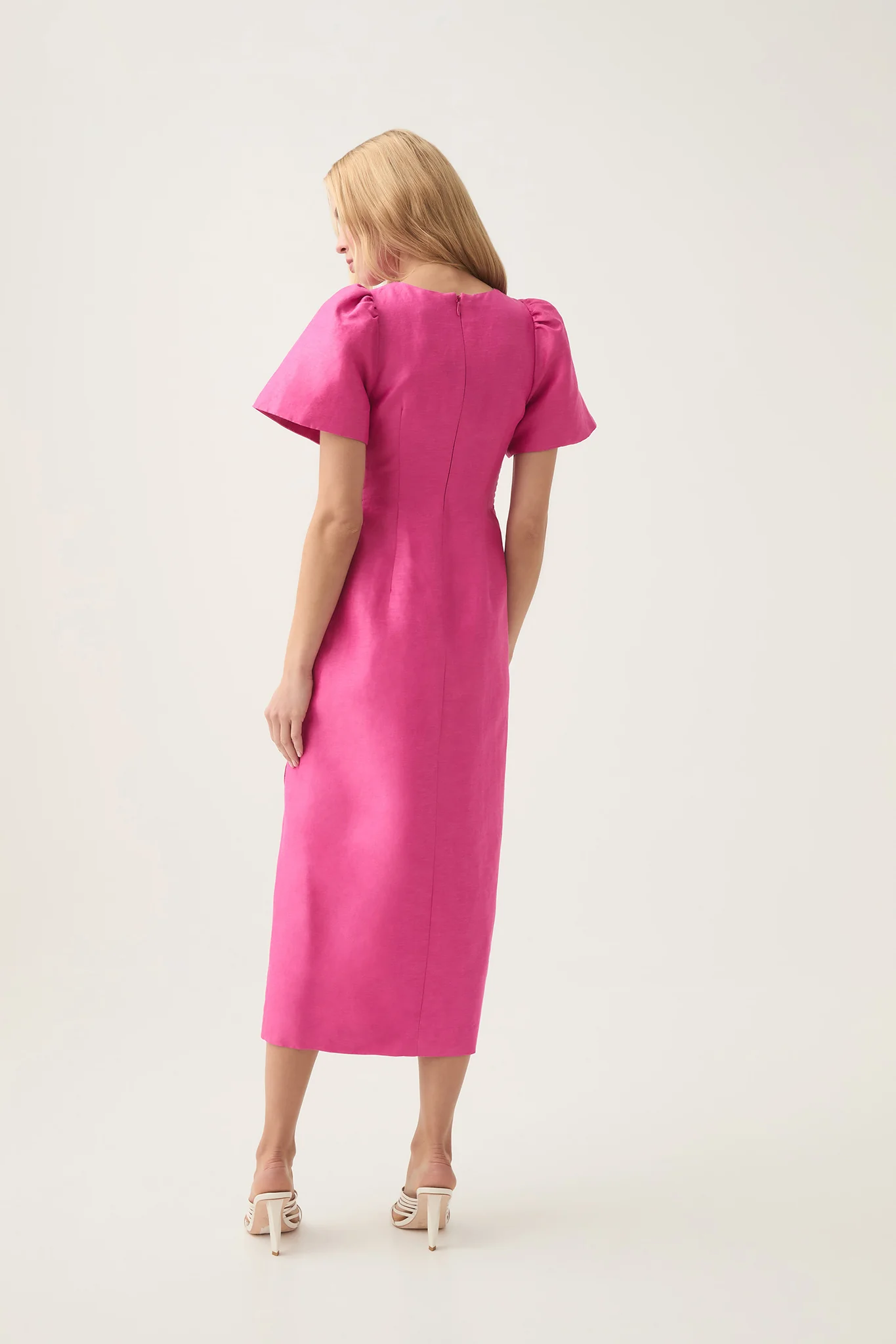 Presence Twisted Midi Dress - Image 6