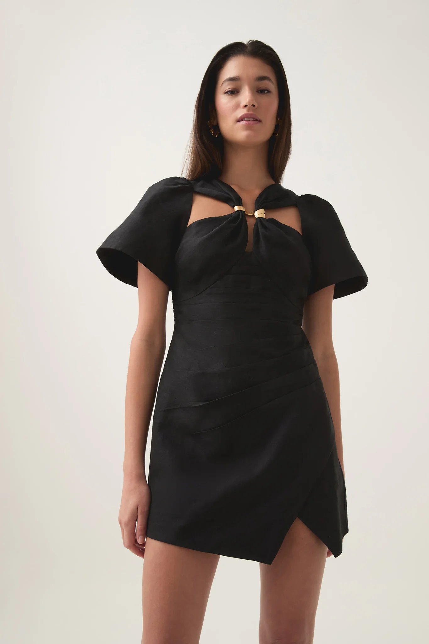 Presence Twisted Mini Dress - Image 3