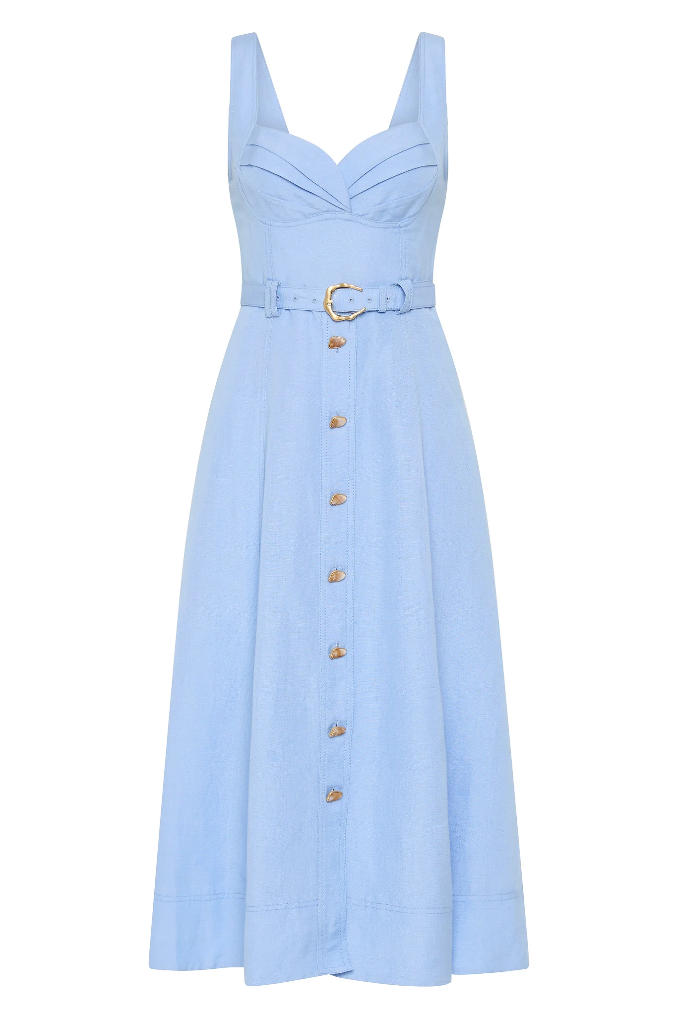 Primary Belted Midi Dress - Image 2