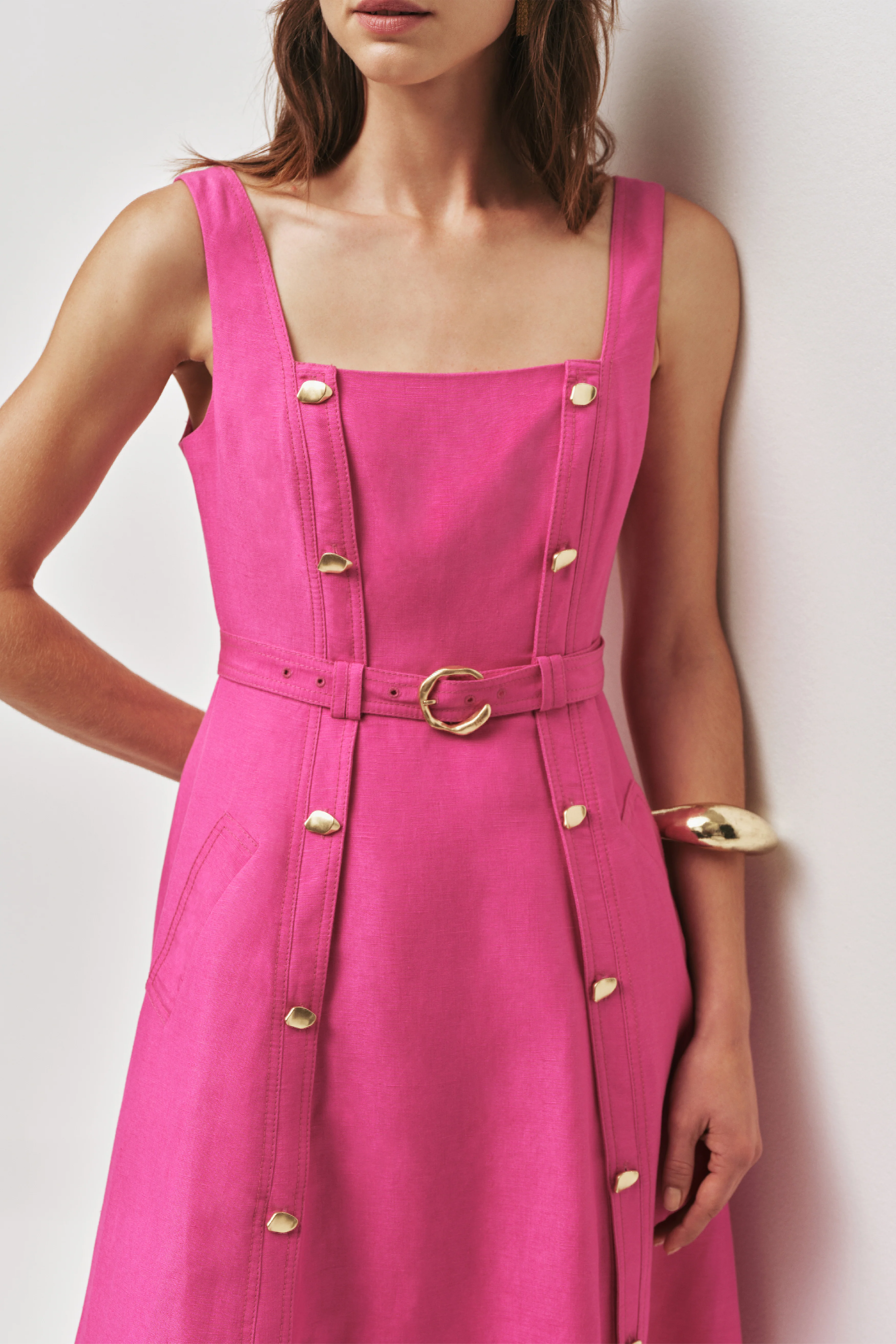Prisma Utility Midi Dress - Image 9