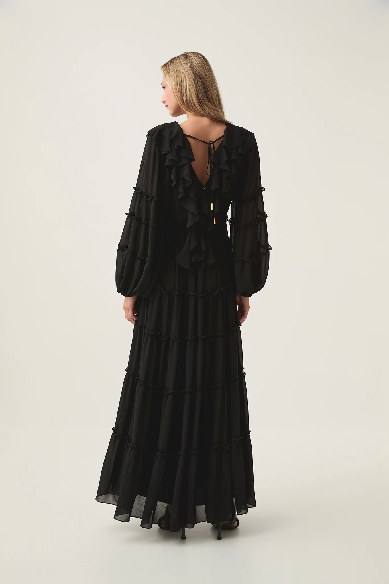 Protea Ruffle Maxi Dress - Image 5