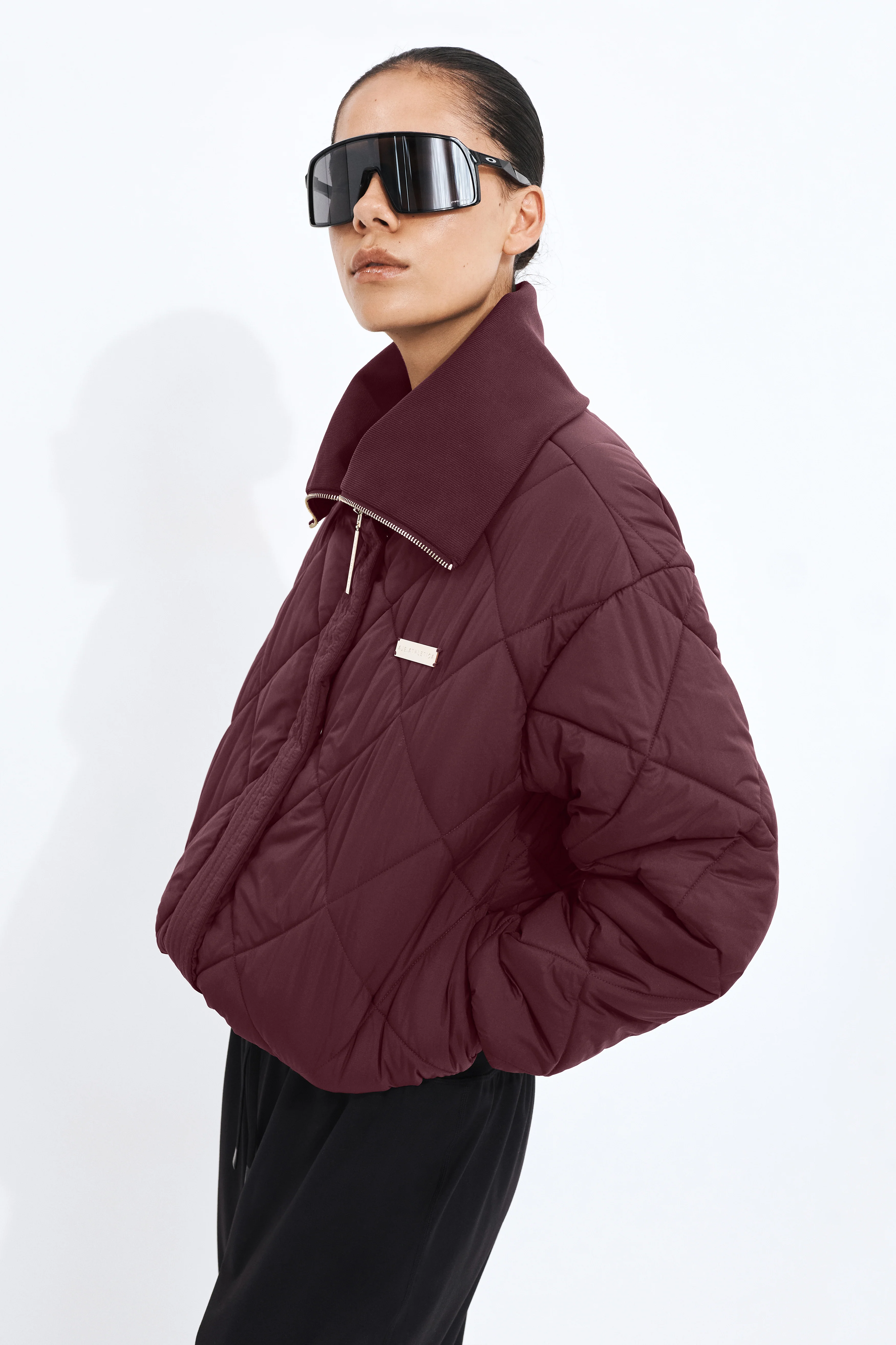 Quilted Bomber Jacket - Image 4