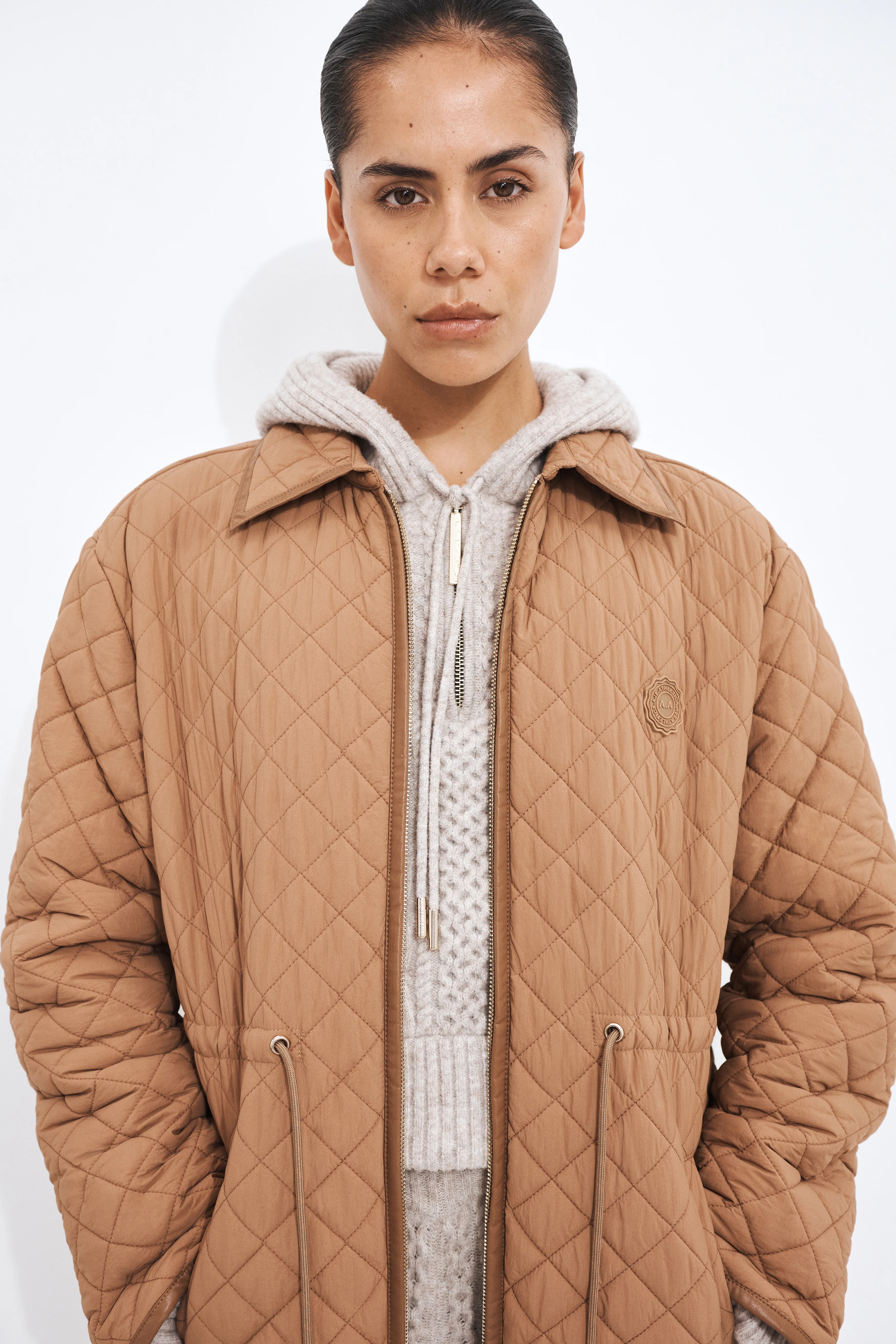 Quilted Zip Jacket - Image 3