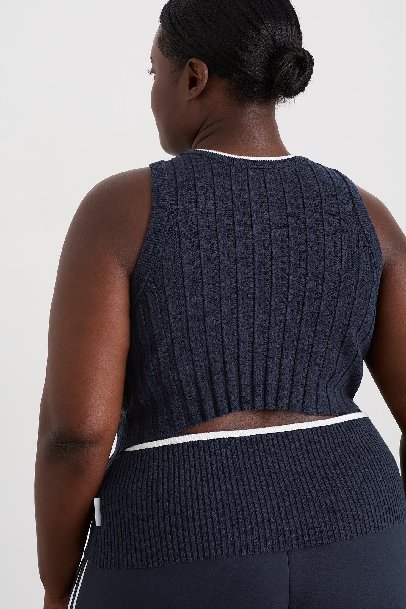Racer Split Knit Top 107 - Image 12