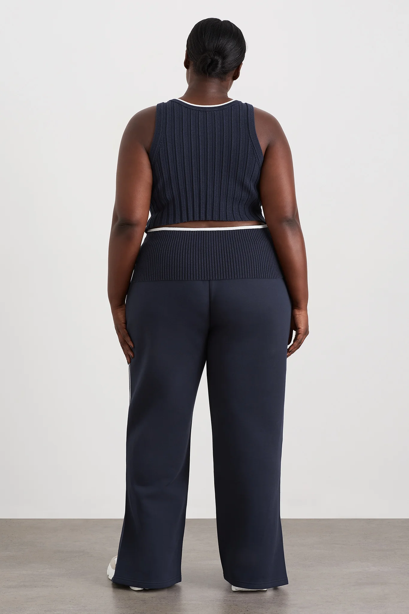 Racer Split Knit Top 107 - Image 13